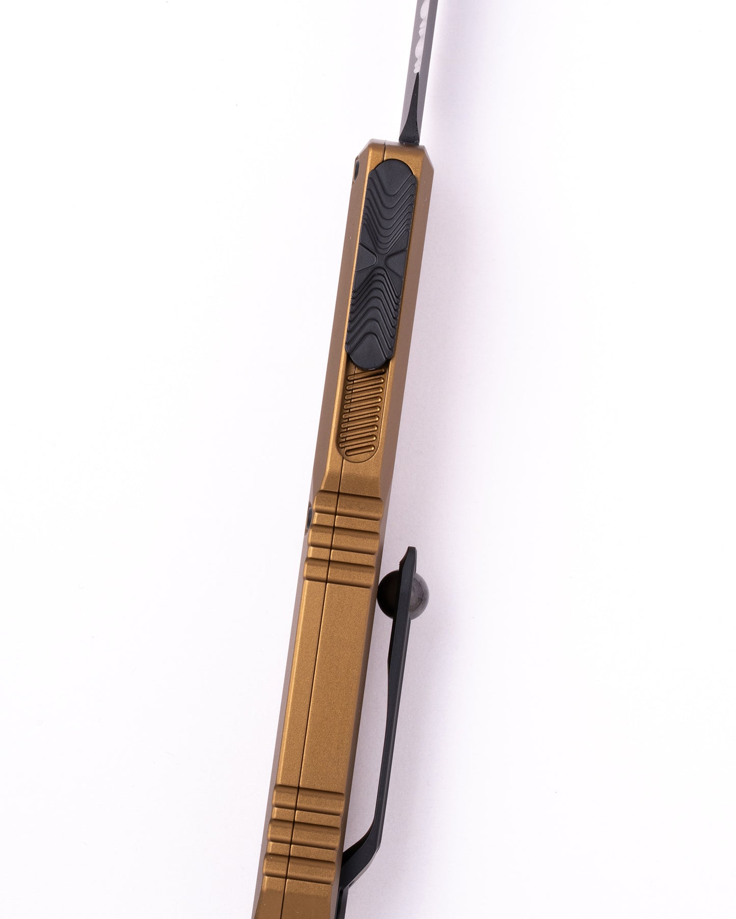 ULTRATECH GEN IV D/E BLACK FULL SERRATE TAN (11224-3TA)