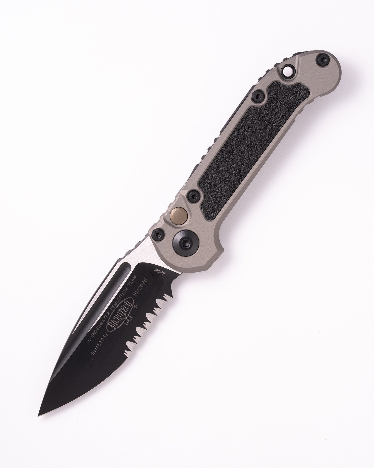L.U.D.T.® GEN III S/E BLACK PART SERRATE NATURAL CLEAR (1135-2NC