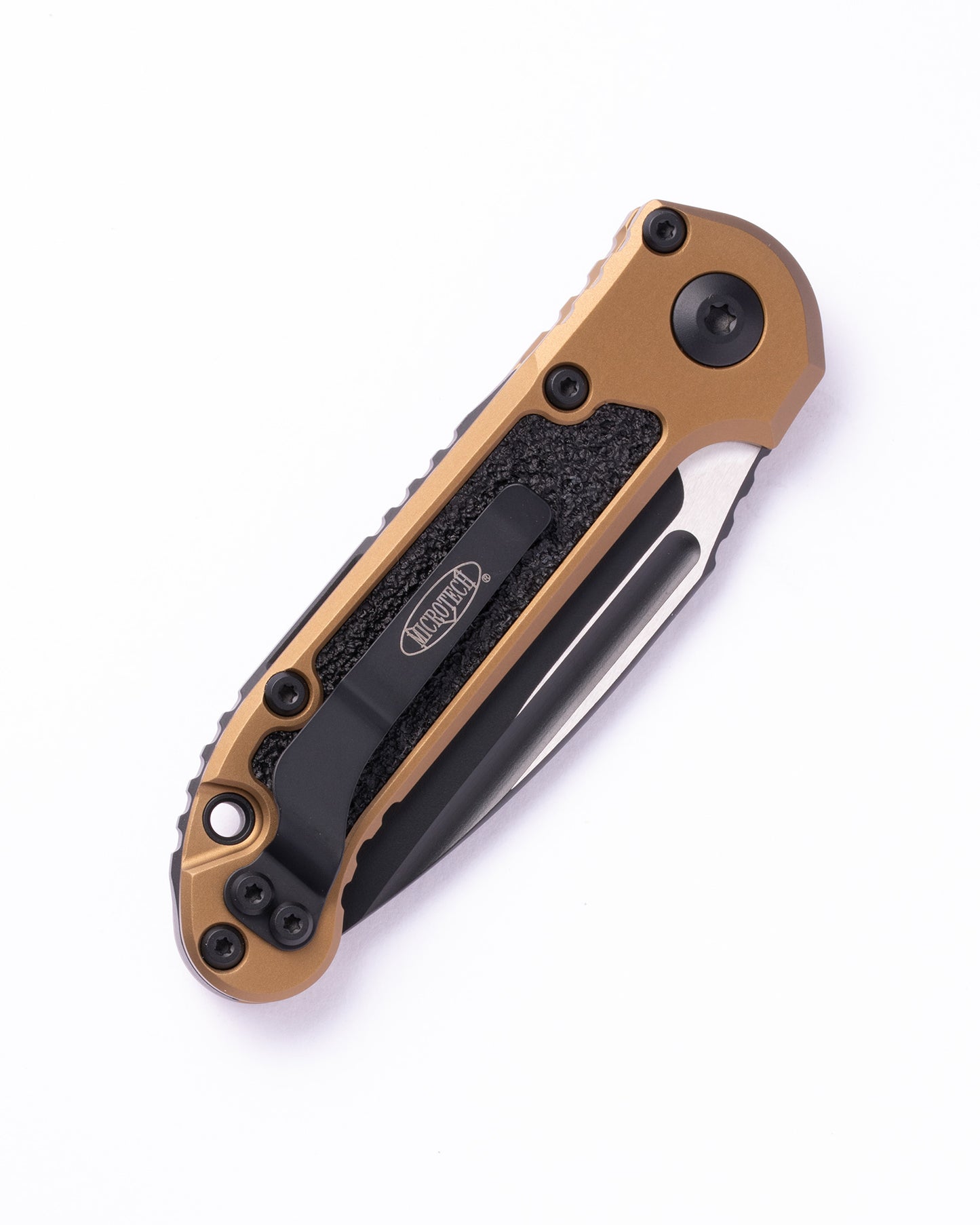 L.U.D.T. BLACK BLADE PART SERR TAN HANDLE (1135-2TA)