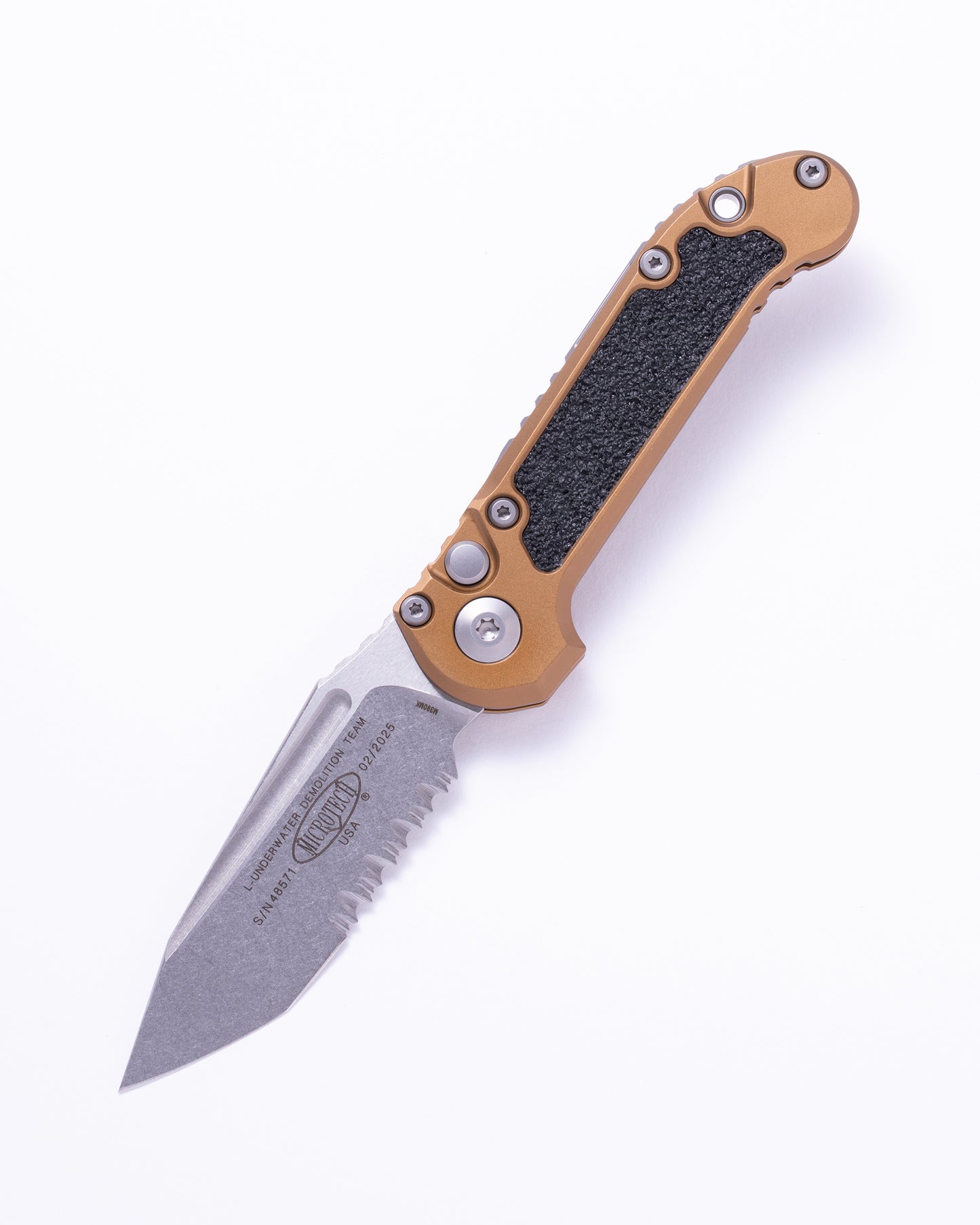 L.U.D.T.® T/E Gen III Tan Stonewash Partial Serrated (1136-11TA)