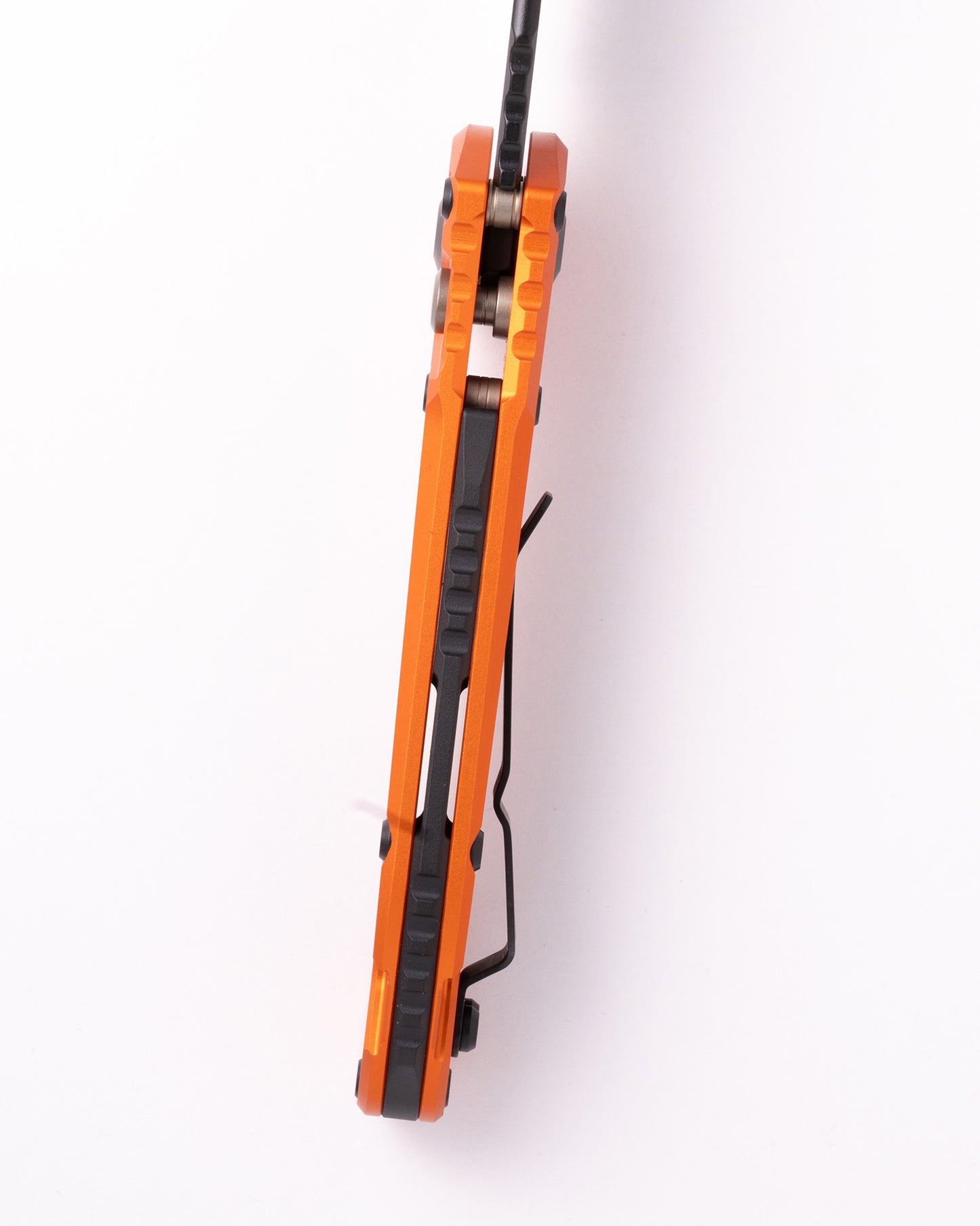 LUDT GEN III T/E BLACK FULL SERRATE ORANGE (1136-3OR)