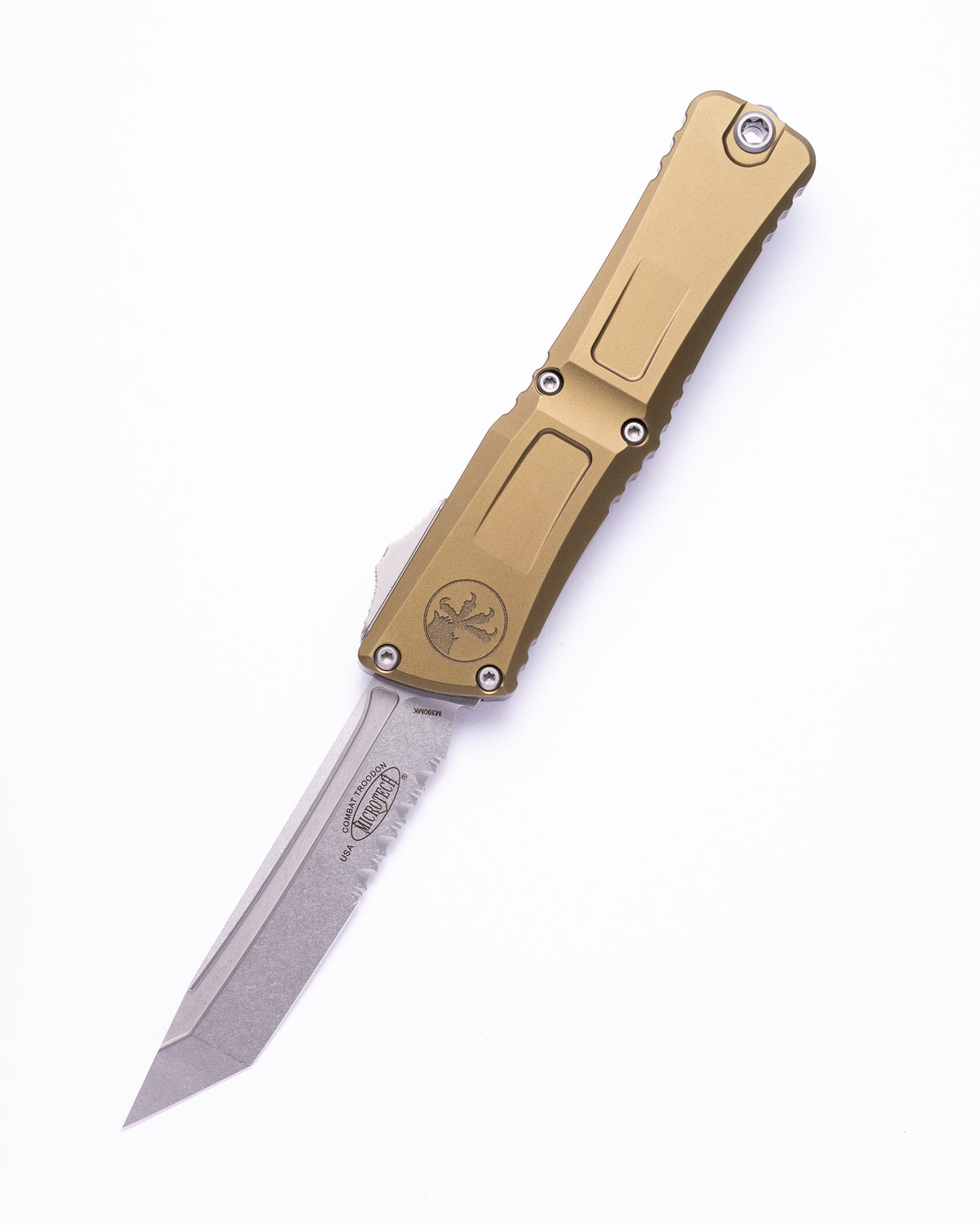 Combat Troodon® T/E Gen III OD Green Partially Serrated (1144-11OD)