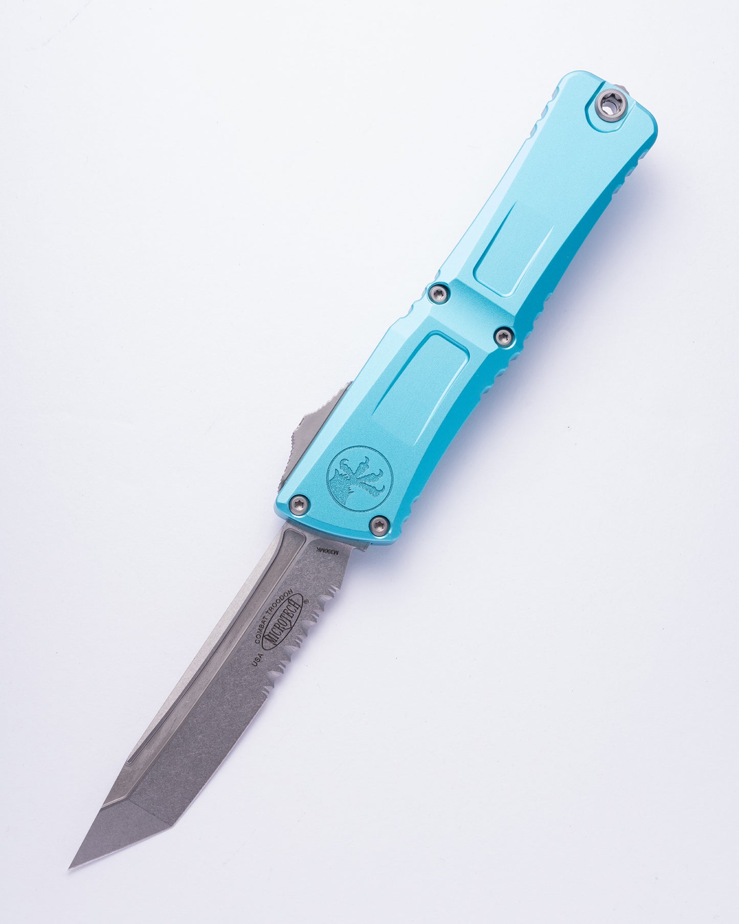 COMBAT TROODON GEN III T/E STONEWASH PART SERRATE TURQUOISE (1144-11TQ)