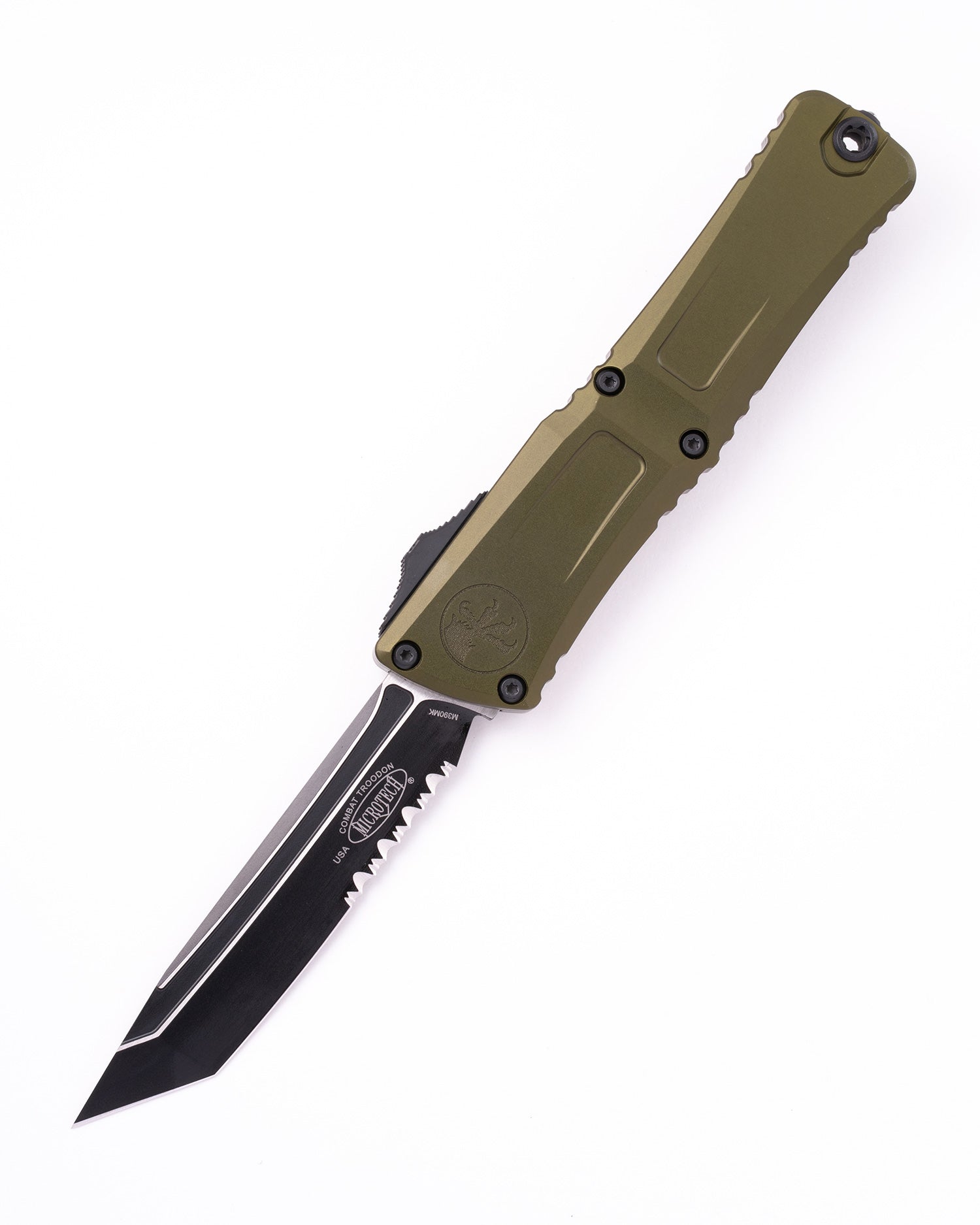 Combat Troodon® GEN III T/E BLACK PART SERRATE OD GREEN (1144-2OD