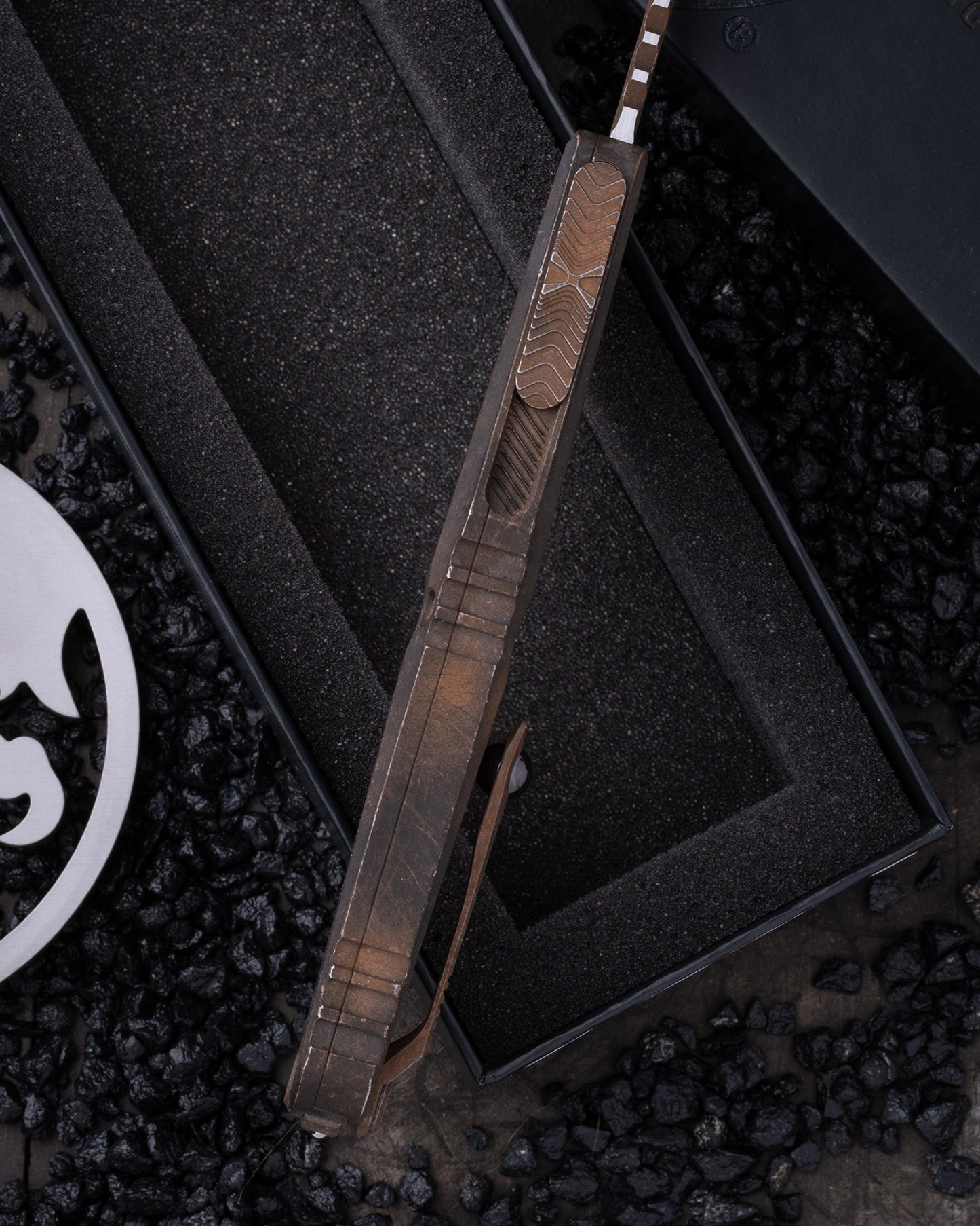 COMBAT TROODON GEN III BOWIE PARTIAL SERRATE PLAUGE OUTBREAK SIGNATURE SERIES (1146-2PLOBS)