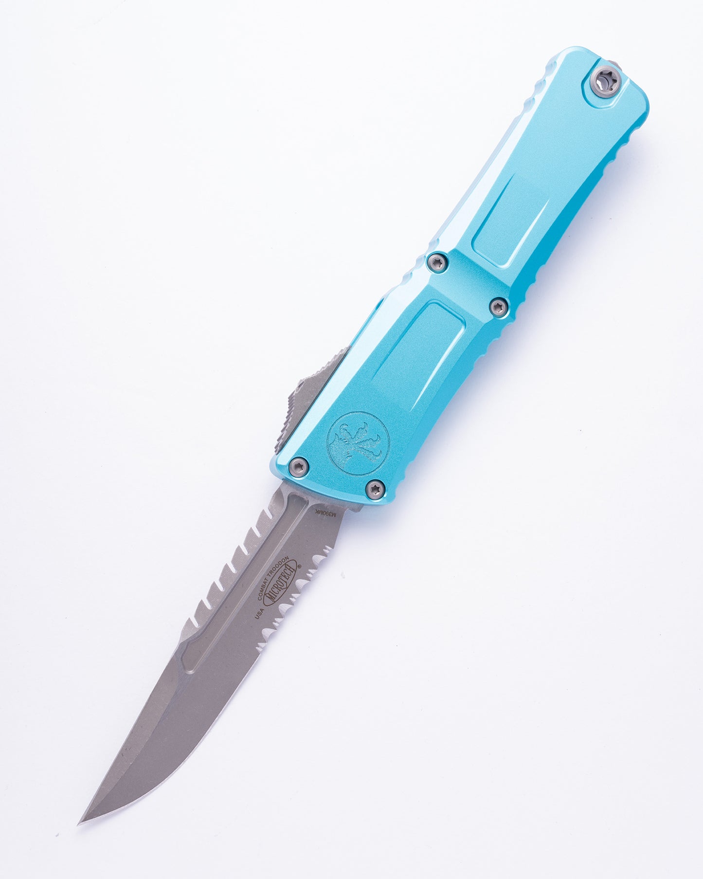 COMBAT TROODON GEN III INTERCEPTOR APOCALYPTIC PART SERRATE TURQUOISE SIGNATURE SERIES (1217-11APTQS)