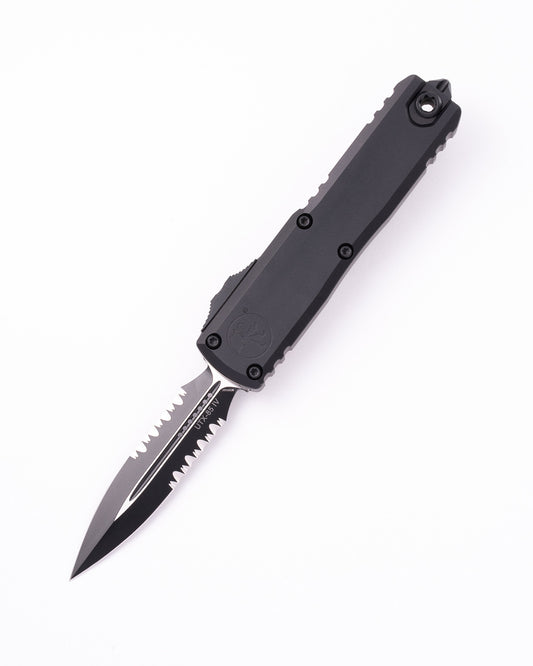 UTX-85 GEN IV D/E PARTIAL SERRRATE BLACK TATICAL (12324-2T)