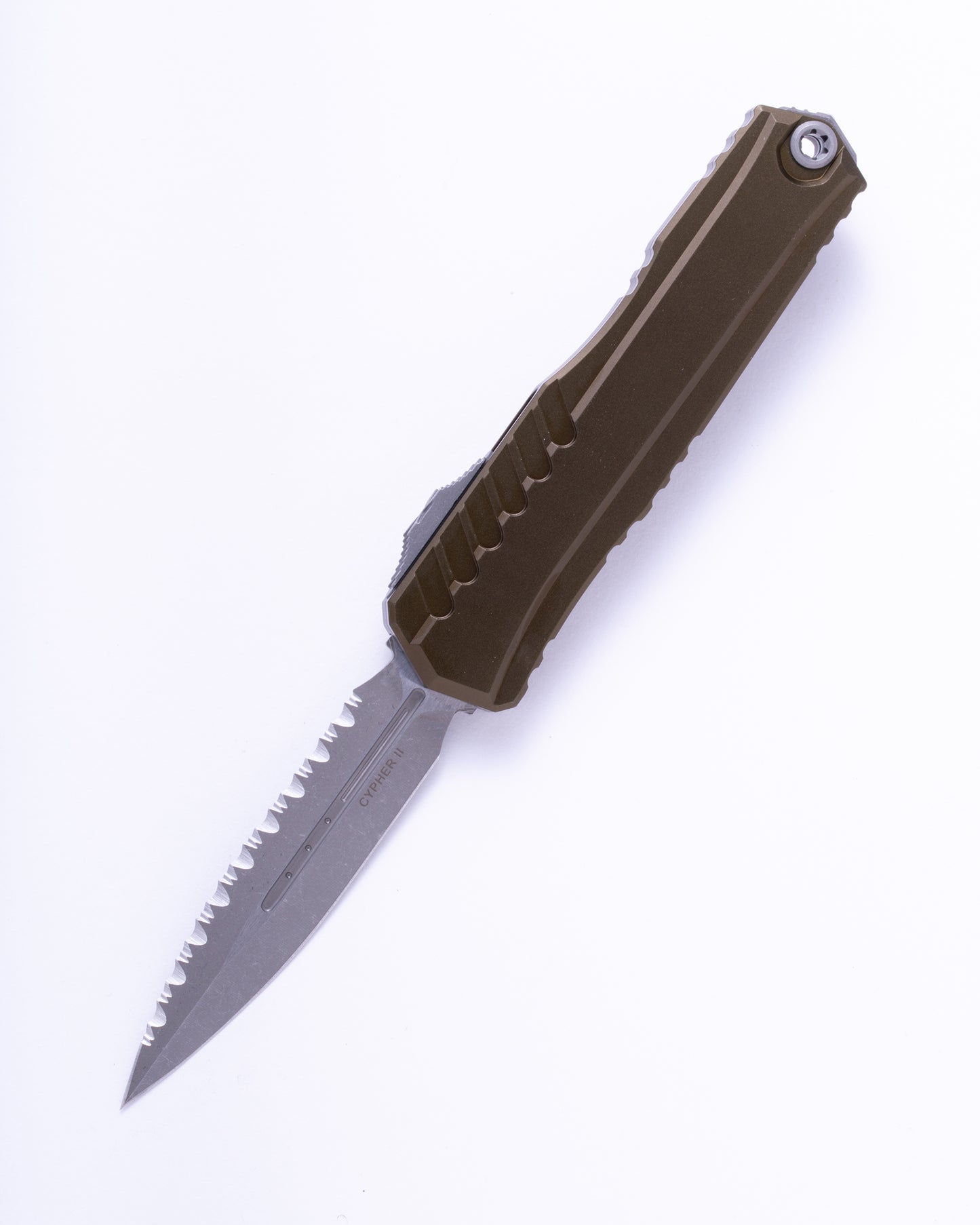 CYPHER II D/E APOCALYPTIC FULL SERRATE OD GREEN (1242-12APOD)