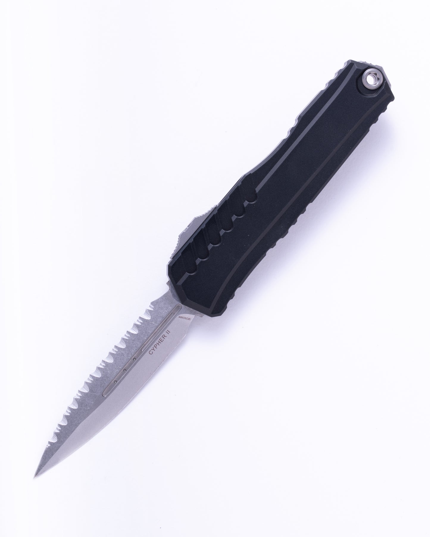Cypher® II D/E Stonewash Full Serrated (1242-12)