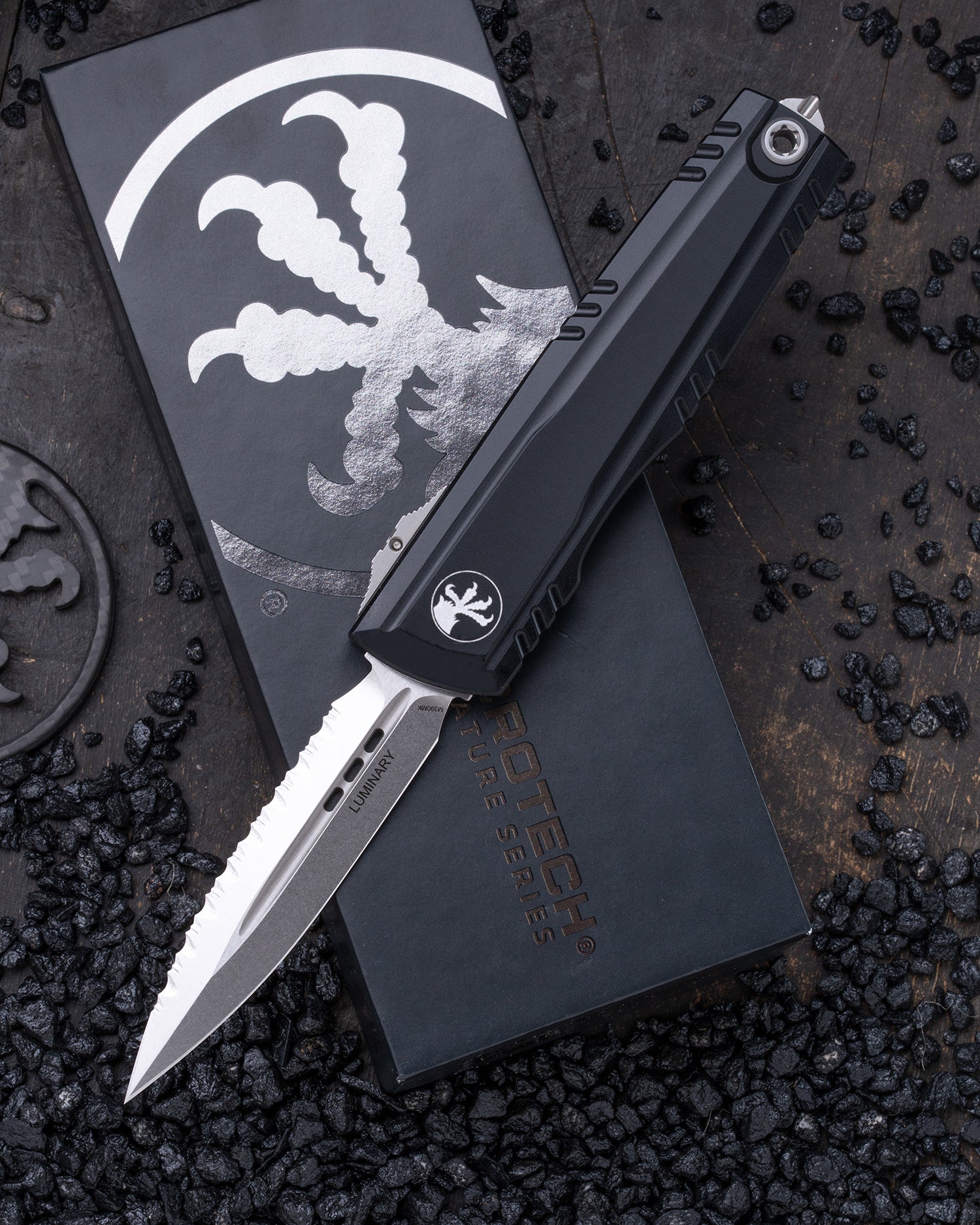 LUMINARY D/E STONEWASH FULL SERRATE BLACK SIGNATURE SERIES (1270