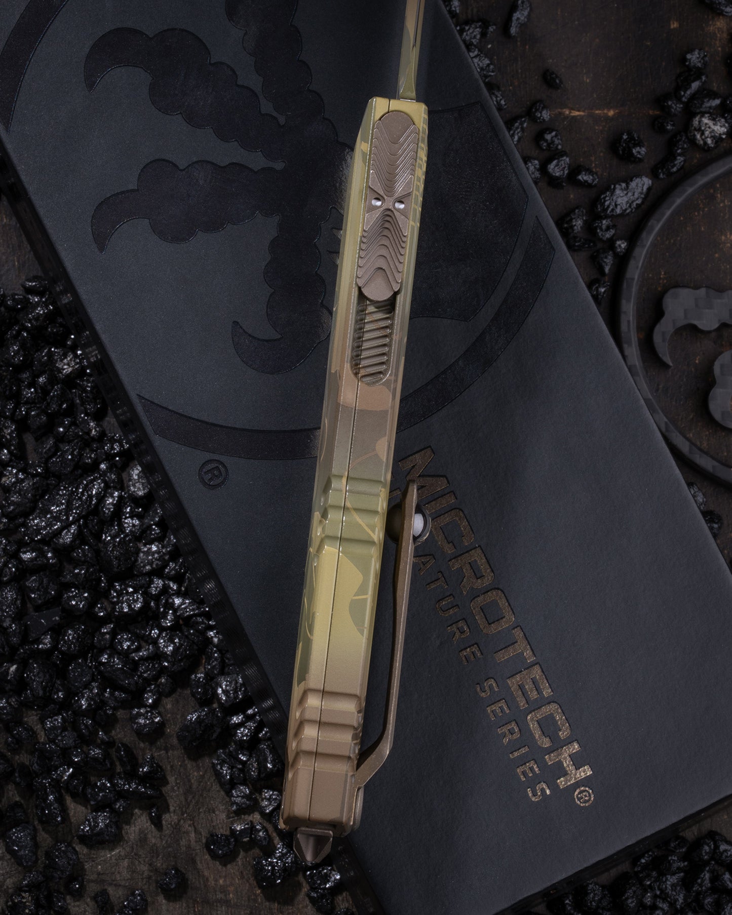 LUMINARY ZBP D/E STANDARD TOPOGRAPHIC BADLANDS/BAZOOKA CAMO TRITIUM BUTTON INSERT SIGNATURE SERIES (1270-1TPBNBOCS)