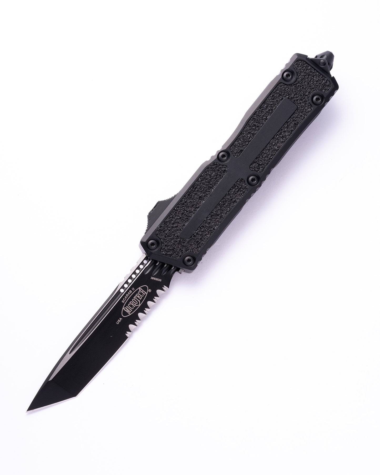 SCARAB II GEN III T/E BLACK PART SERRATE TACTICAL (1279-2T)