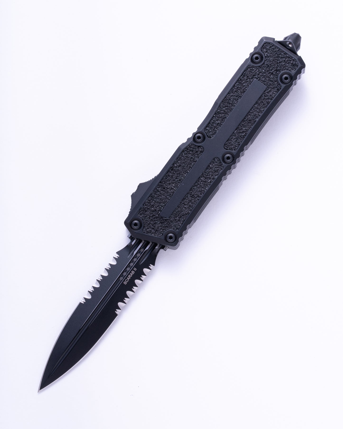 SCARAB II GEN III D/E BLACK PART SERRATE TACTICAL (1280-2T)