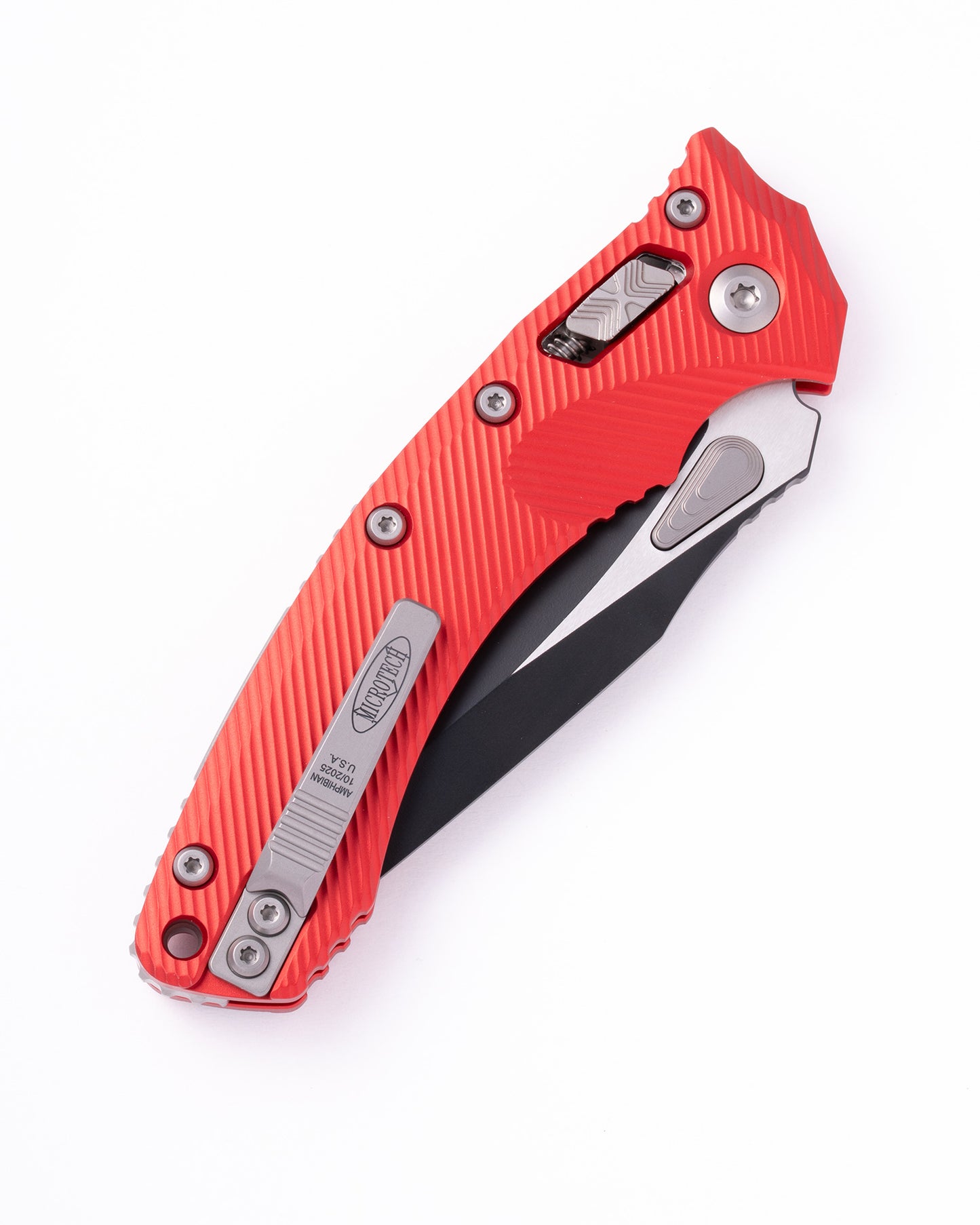 AMPHIBIAN RAM-LOK S/E BLACK STANDARD FLUTED ALUMINUM RED (137RL-1FLRD)