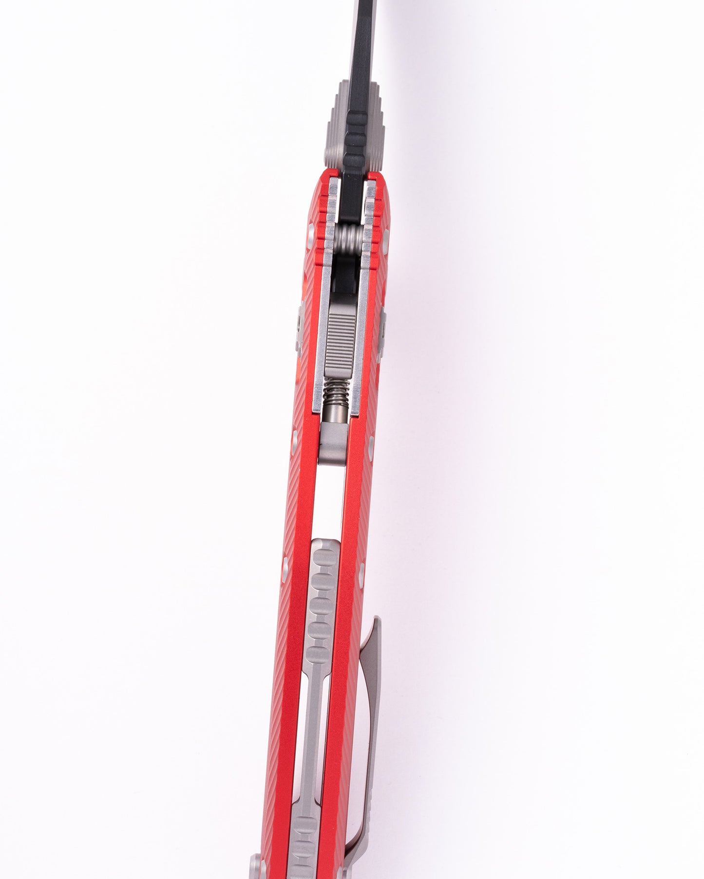 AMPHIBIAN RAM-LOK S/E BLACK STANDARD FLUTED ALUMINUM RED (137RL-1FLRD)