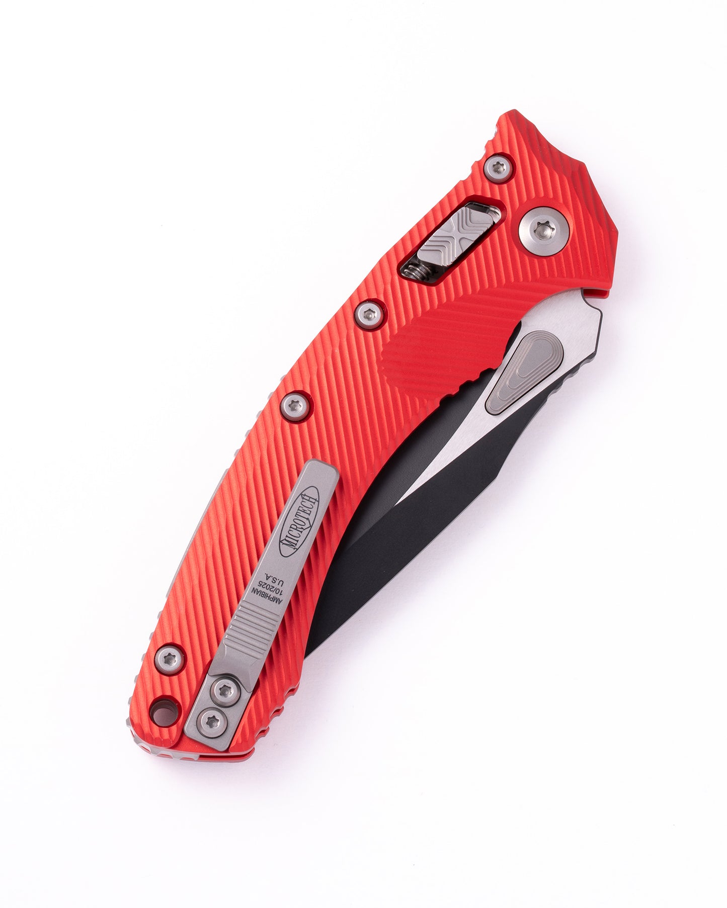 AMPHIBIAN RAM-LOK S/E BLACK PART SERRATE FLUTED ALUMINUM RED (137RL-2FLRD)