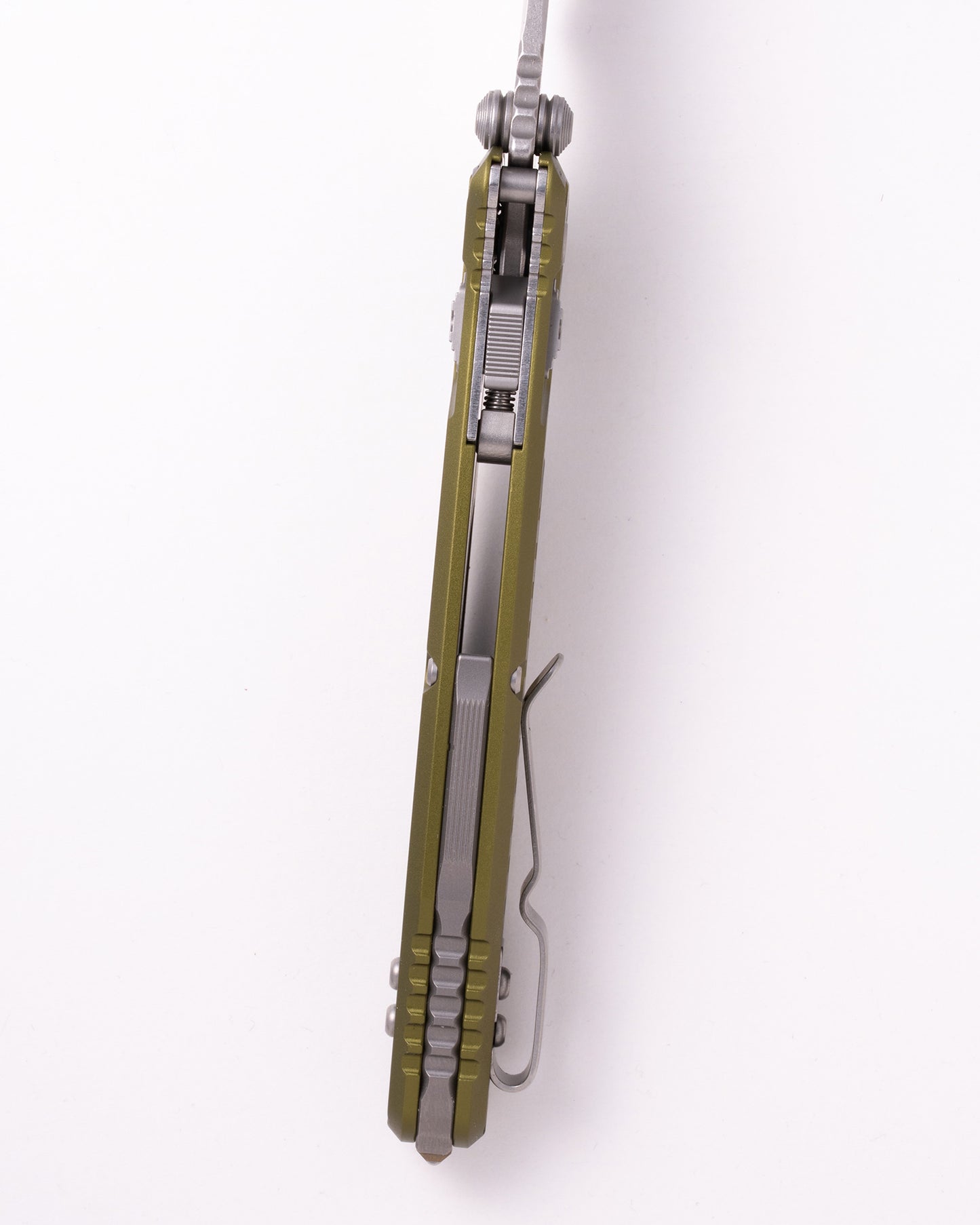 Socom® RAM-LOK™ S/E Stonewash Partial Serrated Frag Aluminum OD Green (160RL-11FROD)
