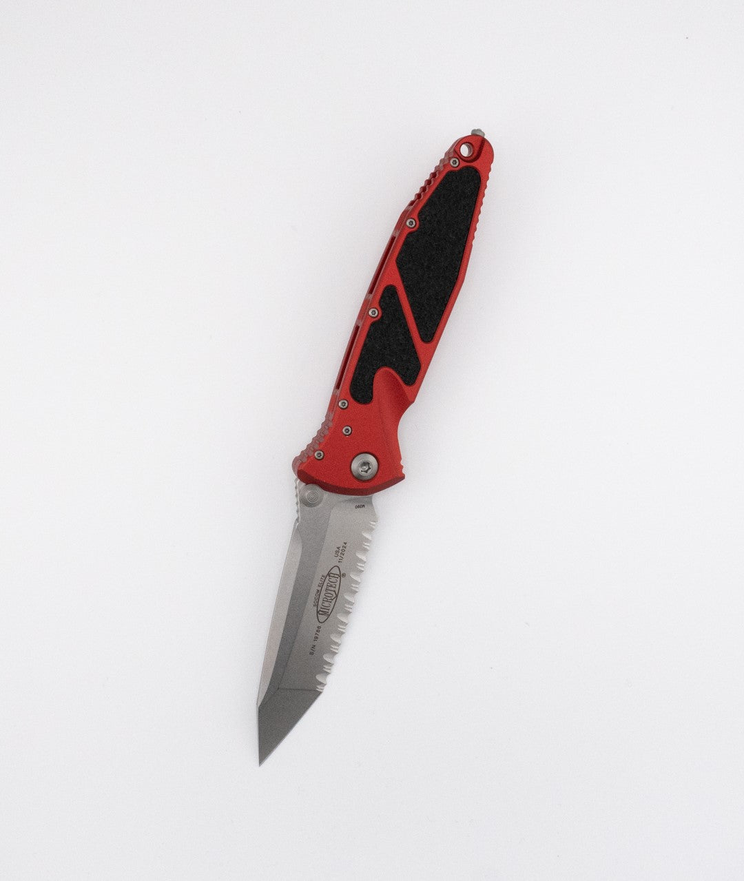 SOCOM ELITE T/E STONEWASH FULL SERRATE RED (161-12RD) FACTORY SECOND