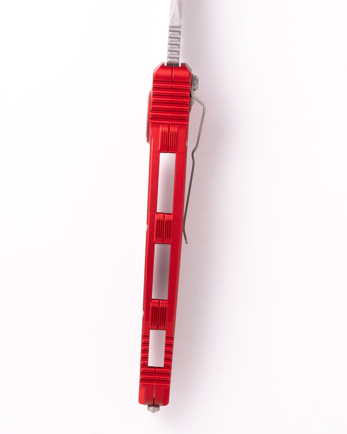 SOCOM Elite Auto T/E Stonewash Partial Serrated Red (161A-11RD)