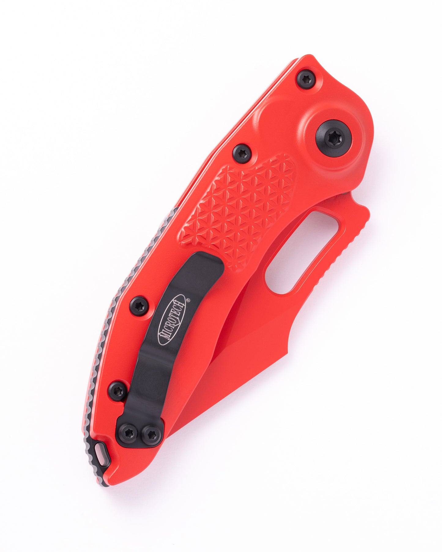 STITCH S/E STANDARD CERAKOTE RED HANDLE AND BLADE W/ BLK HARDWARE (169-1RD-X5Z4)