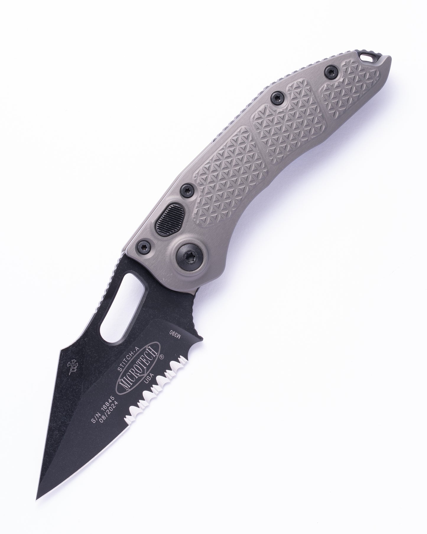 STITCH S/E BLACK APOCALYPTIC PART SERRATE NATURAL CLEAR (169-2APNC) FACTORY SECOND