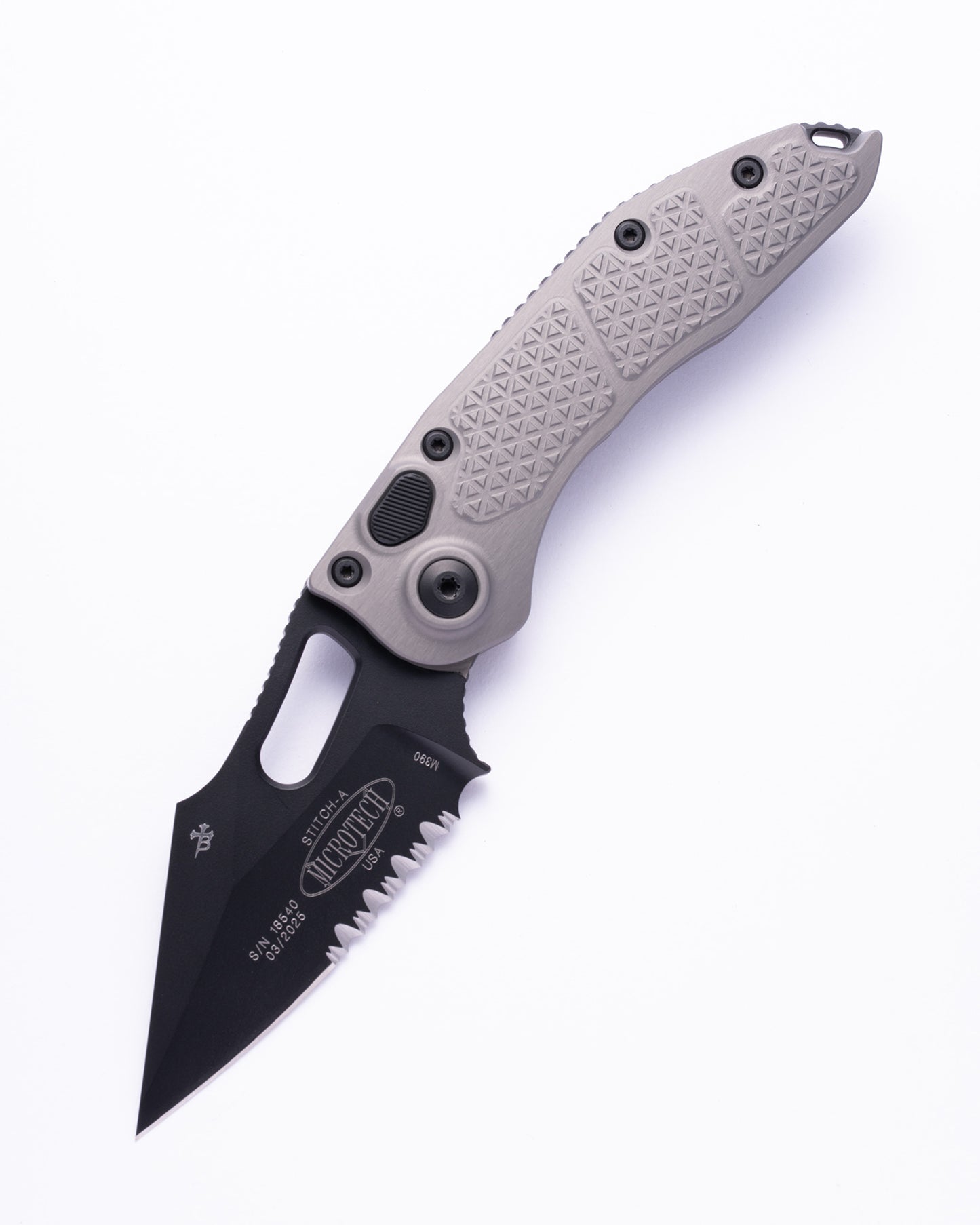 STITCH S/E BLACK PART SERRATE NATURAL CLEAR (169-2NC)