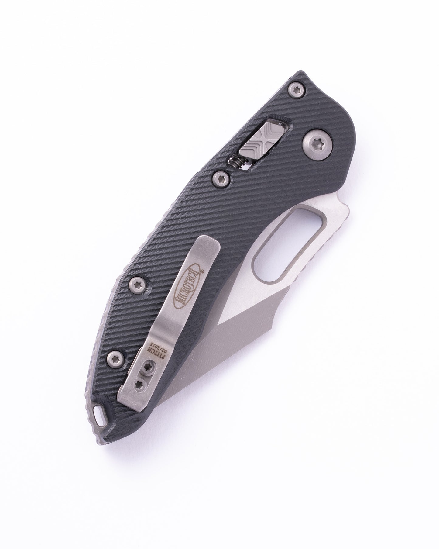 Stitch RAM-LOK™ Black Fluted G10 Apocalyptic Partial Serrated (169RL-11APFLGTBK)