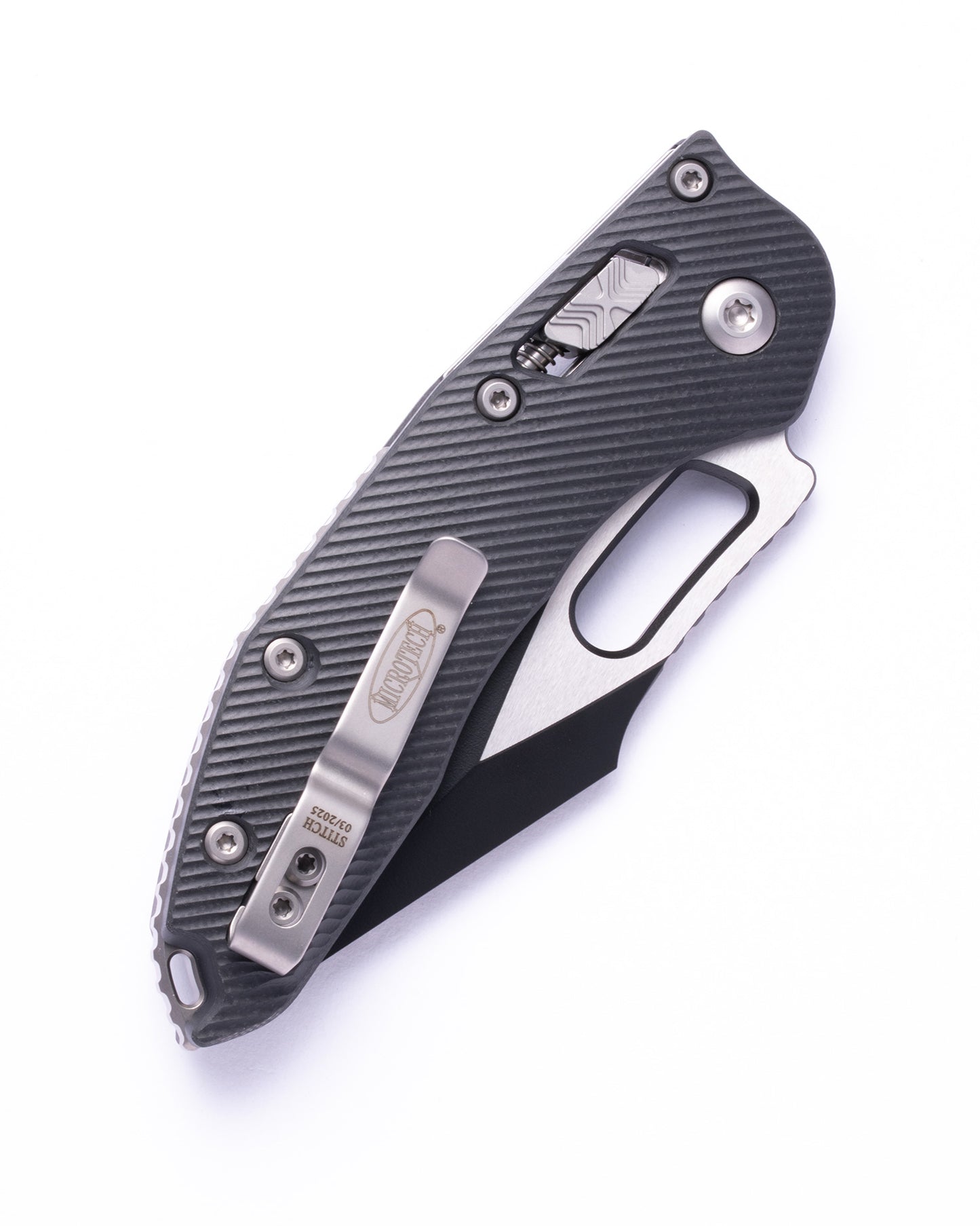 STITCH RAM LOK S/E BLACK FULL SERRATE FLUTED G-10 (169RL-3FLGTBK)