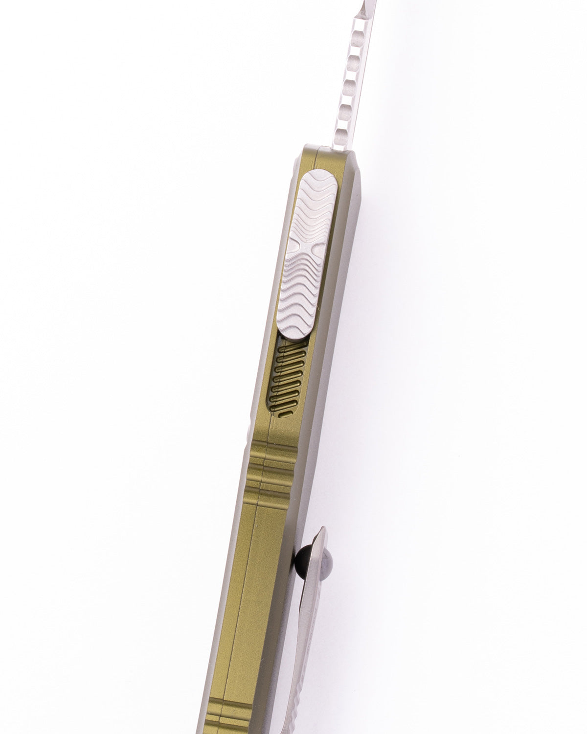 Hera® II Mini Bayonet Stonewash Partial Serrate OD Green (1701M-11OD)