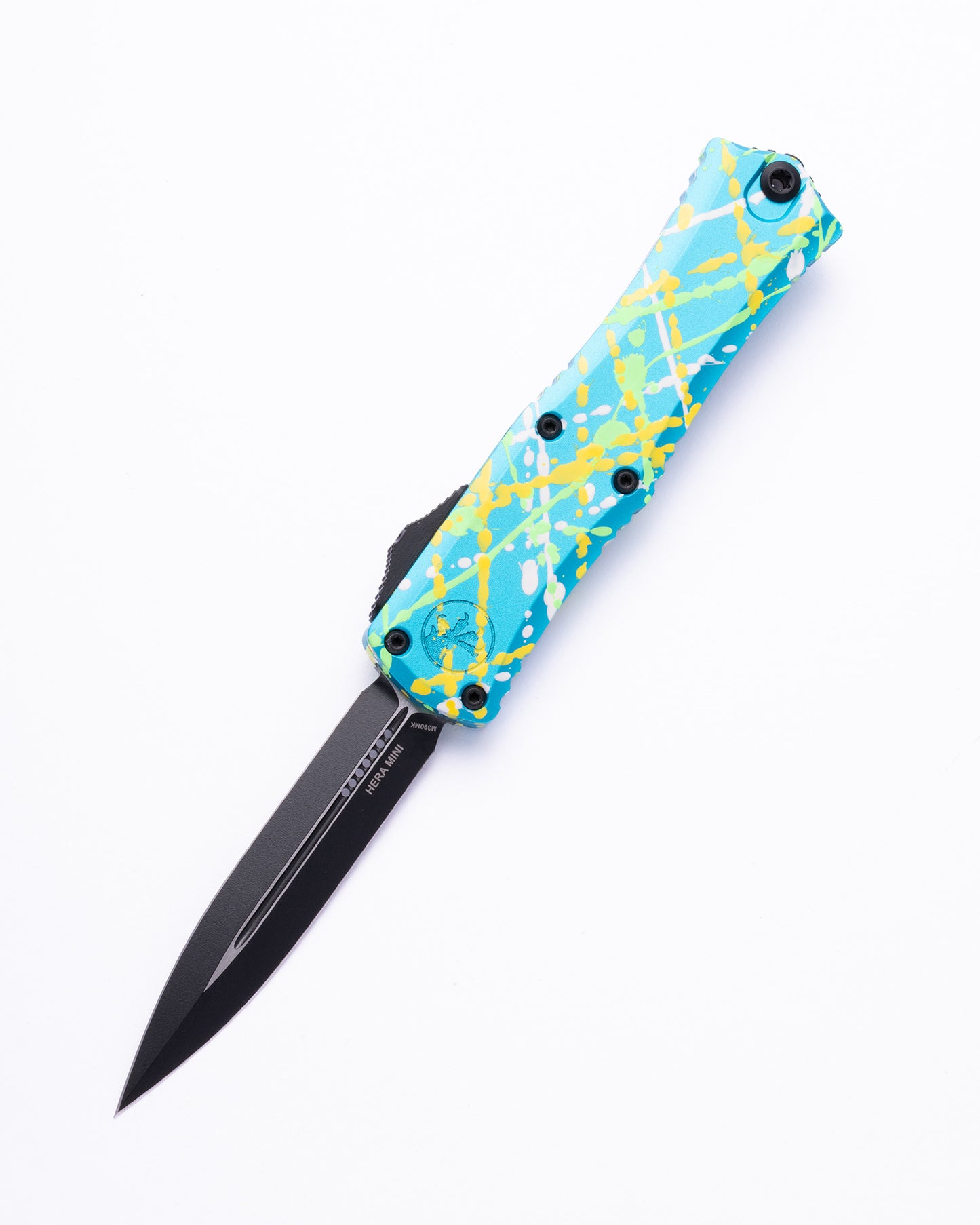 Hera® II Mini D/E Turquoise Standard Green Mamba, Corvette Yellow, and White Splatter (1702M-1TQGMCYWHSPL)