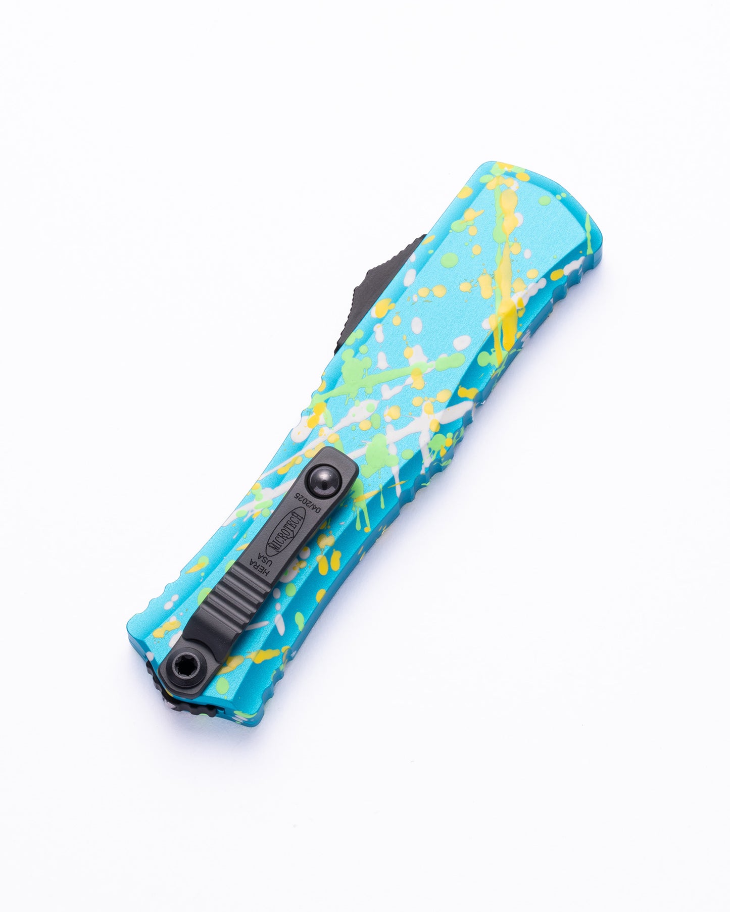 Hera® II Mini D/E Turquoise Standard Green Mamba, Corvette Yellow, and White Splatter (1702M-1TQGMCYWHSPL)
