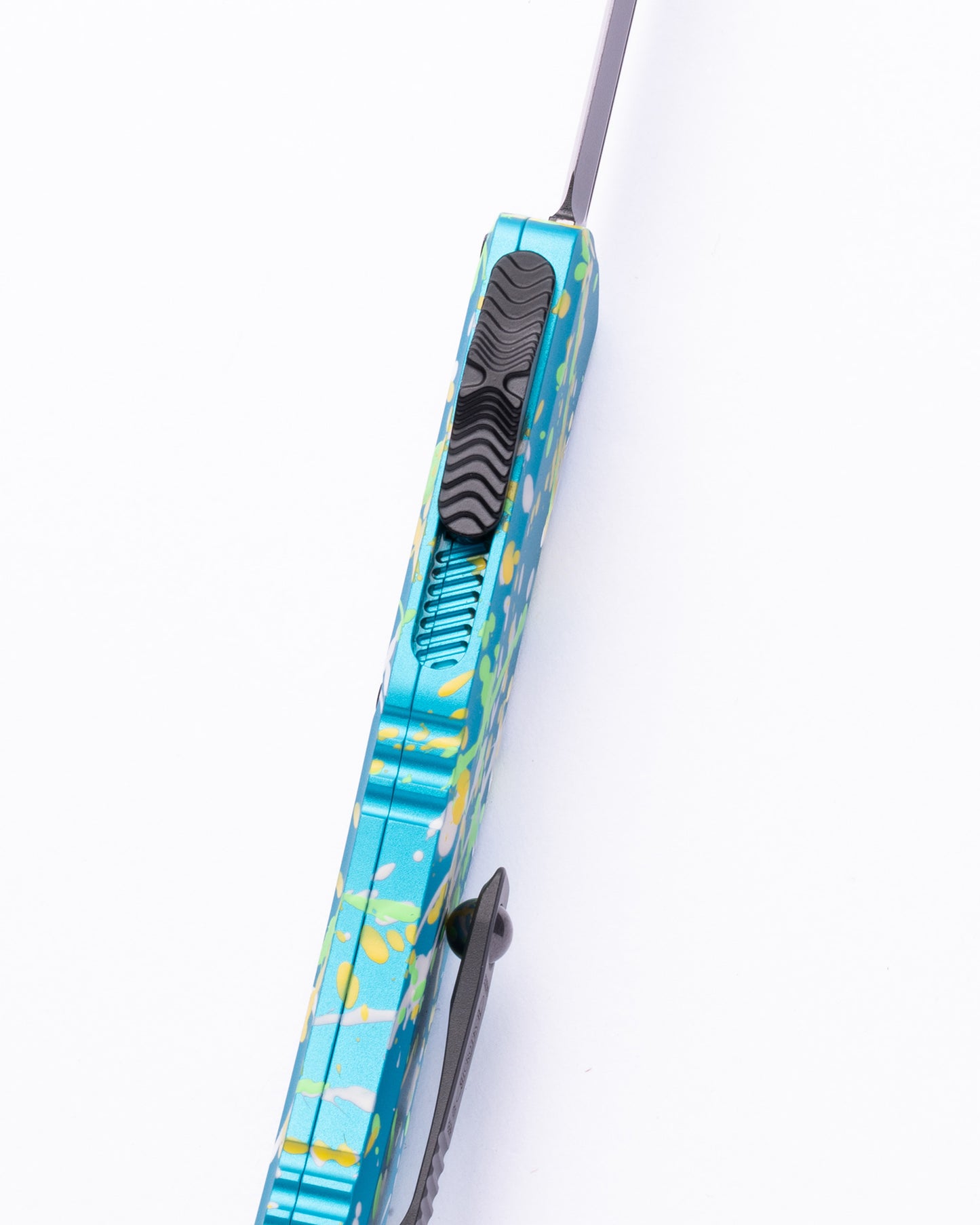 Hera® II Mini D/E Turquoise Standard Green Mamba, Corvette Yellow, and White Splatter (1702M-1TQGMCYWHSPL)