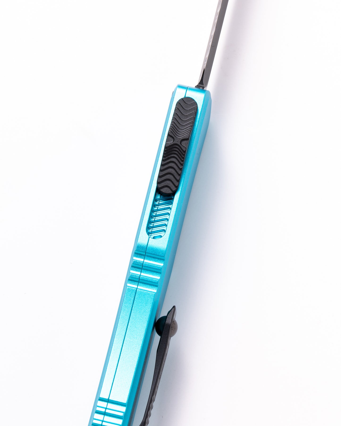 Hera® II Mini D/E Black Full Serrate Turquoise (1702M-3TQ)