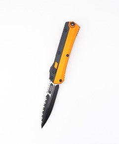 GLYKON BAYONET BLACK PART SERRATE ORANGE (184-2OR) FACTORY SECOND