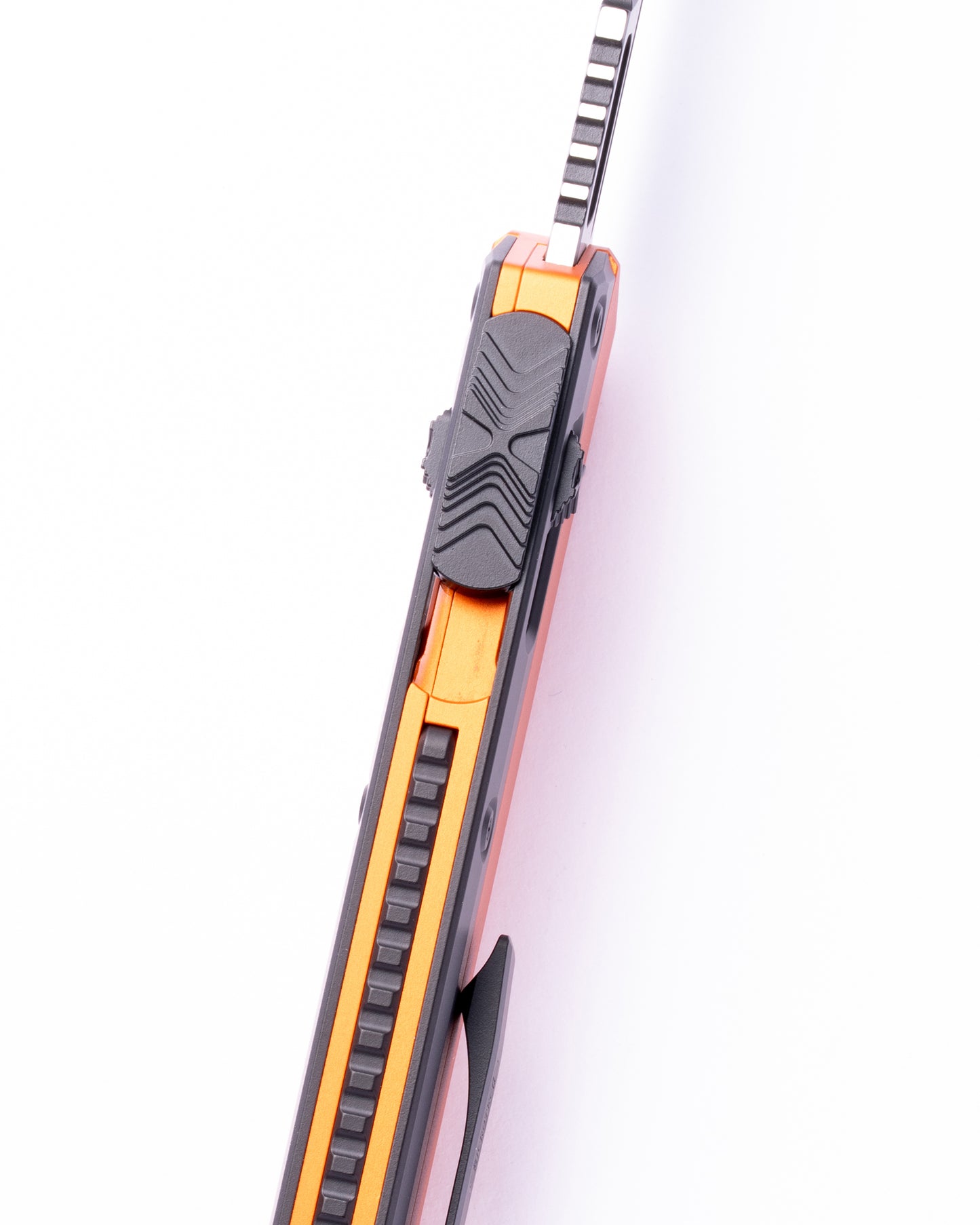 GLYKON BAYONET BLACK PART SERRATE ORANGE (184-2OR)