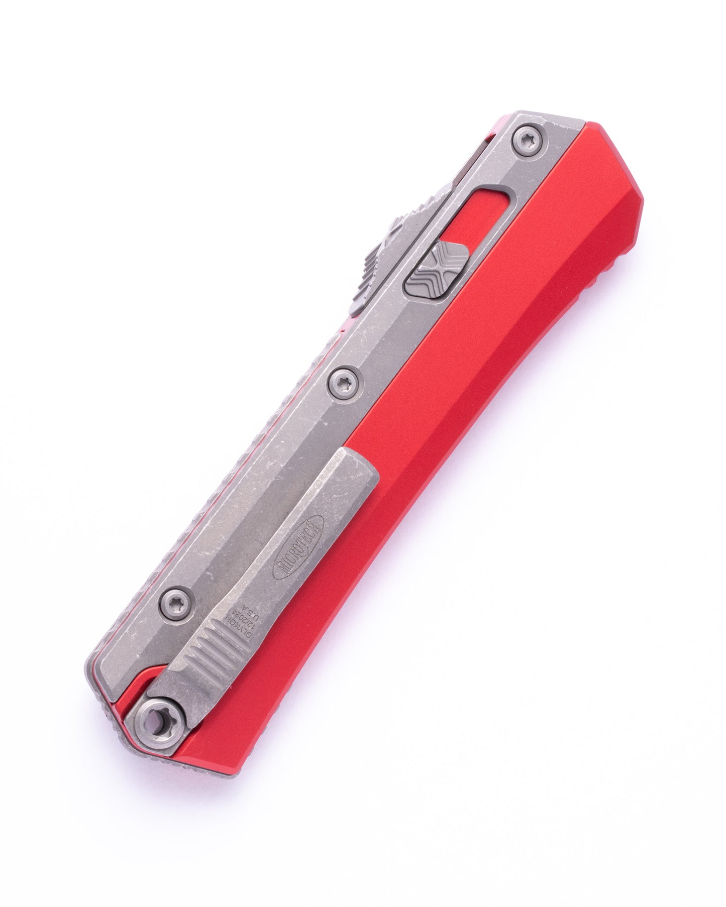 Glykon® T/E Full Serrate Apocalyptic Red (185-12APRD)