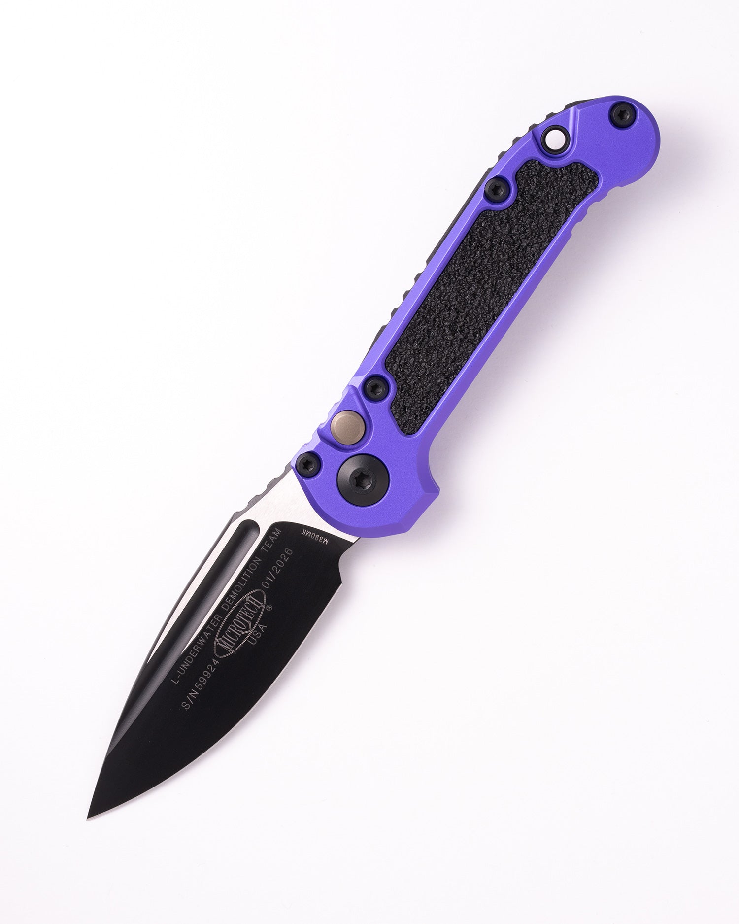L.U.D.T.® BLACK STANDARD BLADE PURPLE HANDLE (1135-1PU) – MTK Inc.