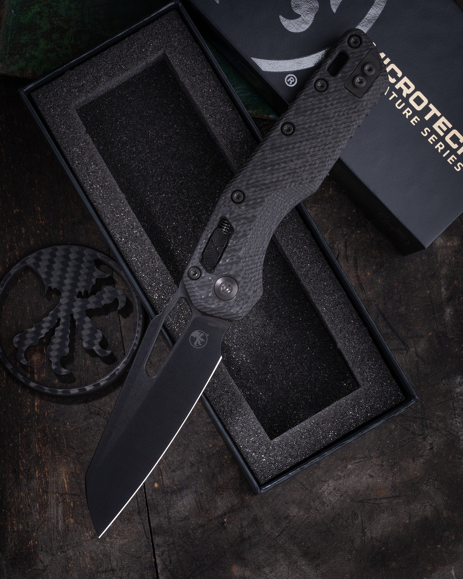 MSI™ RAM-LOK™ Standard DLC Fluted Carbon Fiber Scales (210