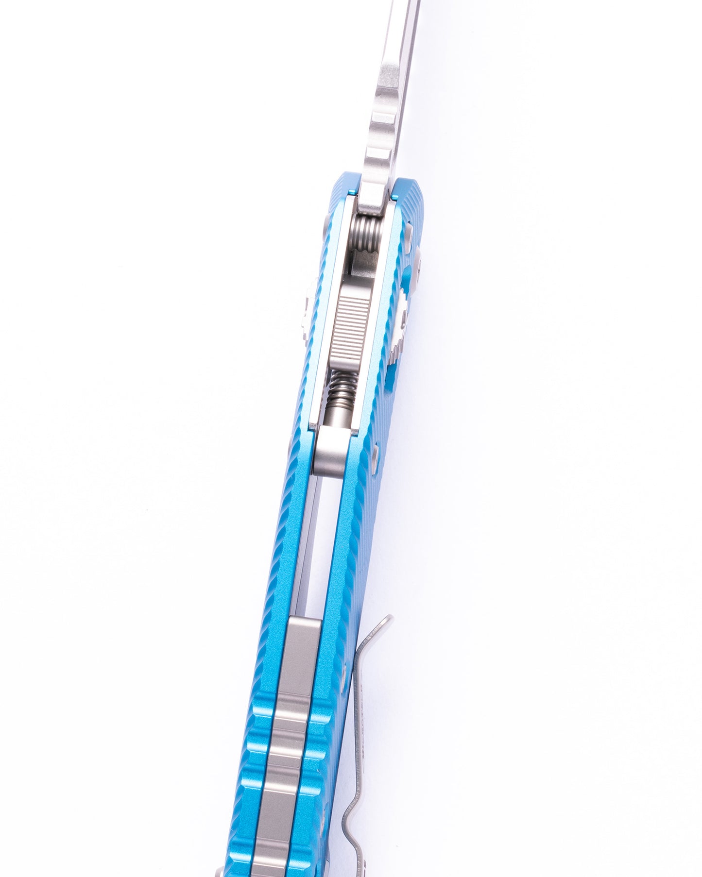 MSI® S/E STONEWASH PART SERRATE FLUTED ALUMINIUM BLUE (210-11FLBL)