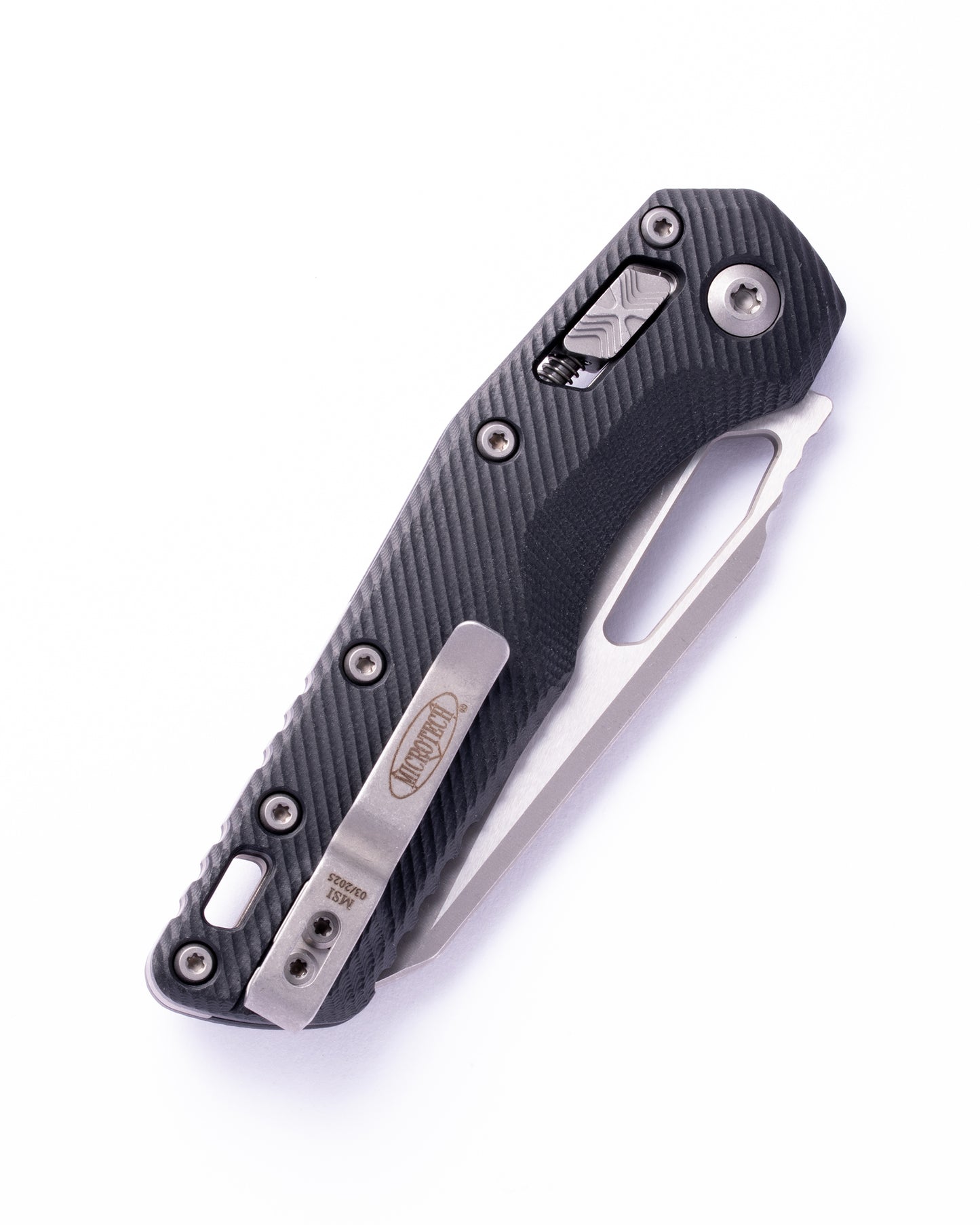 MSI S/E APOCALYPTIC FULL SERRATE FLUTED G-10 BLACK (210-12APFLGTBK)