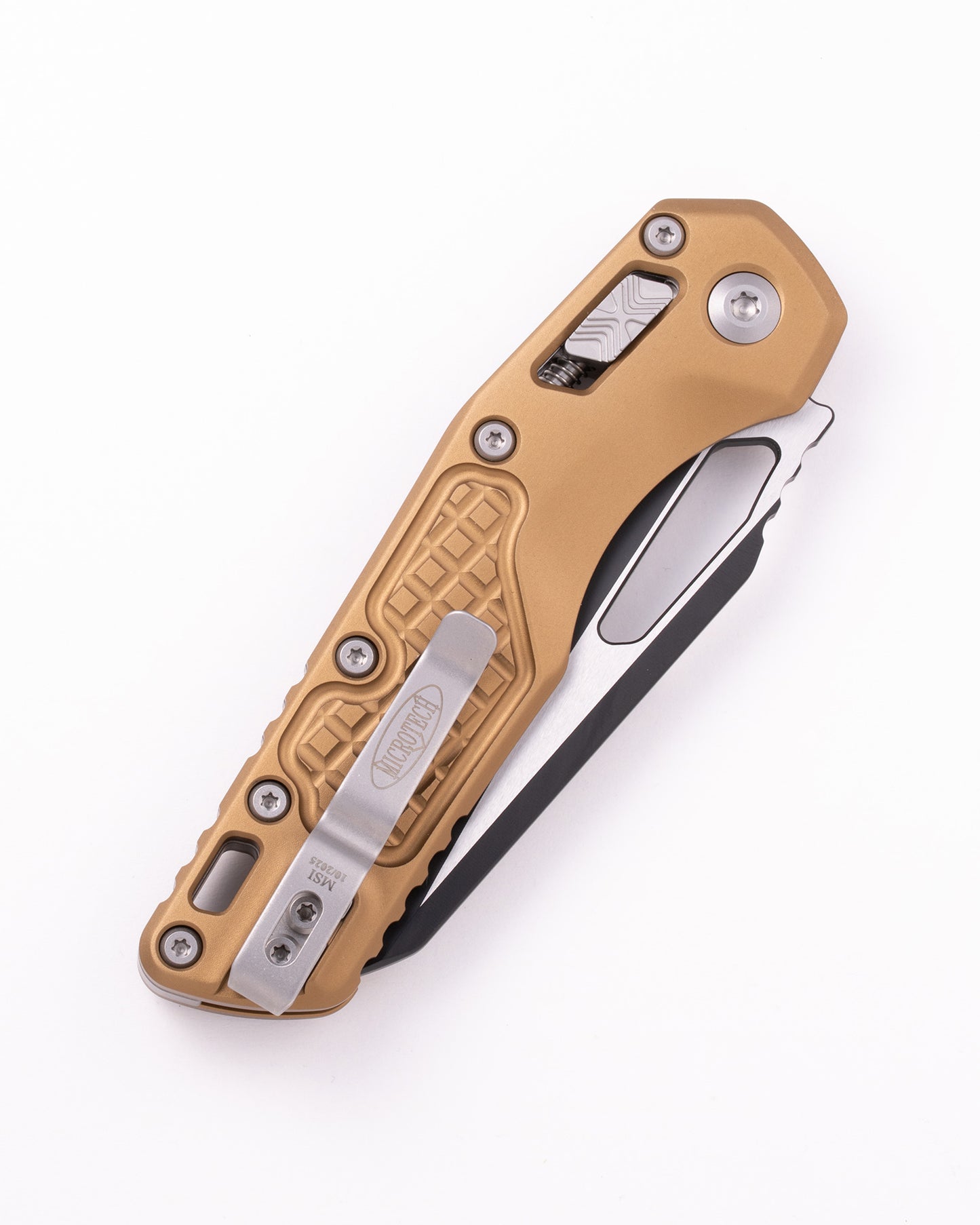 MSI® S/E BLACK FULL SERRATE ALUMINIUM FRAG TAN (210-2FRTA)