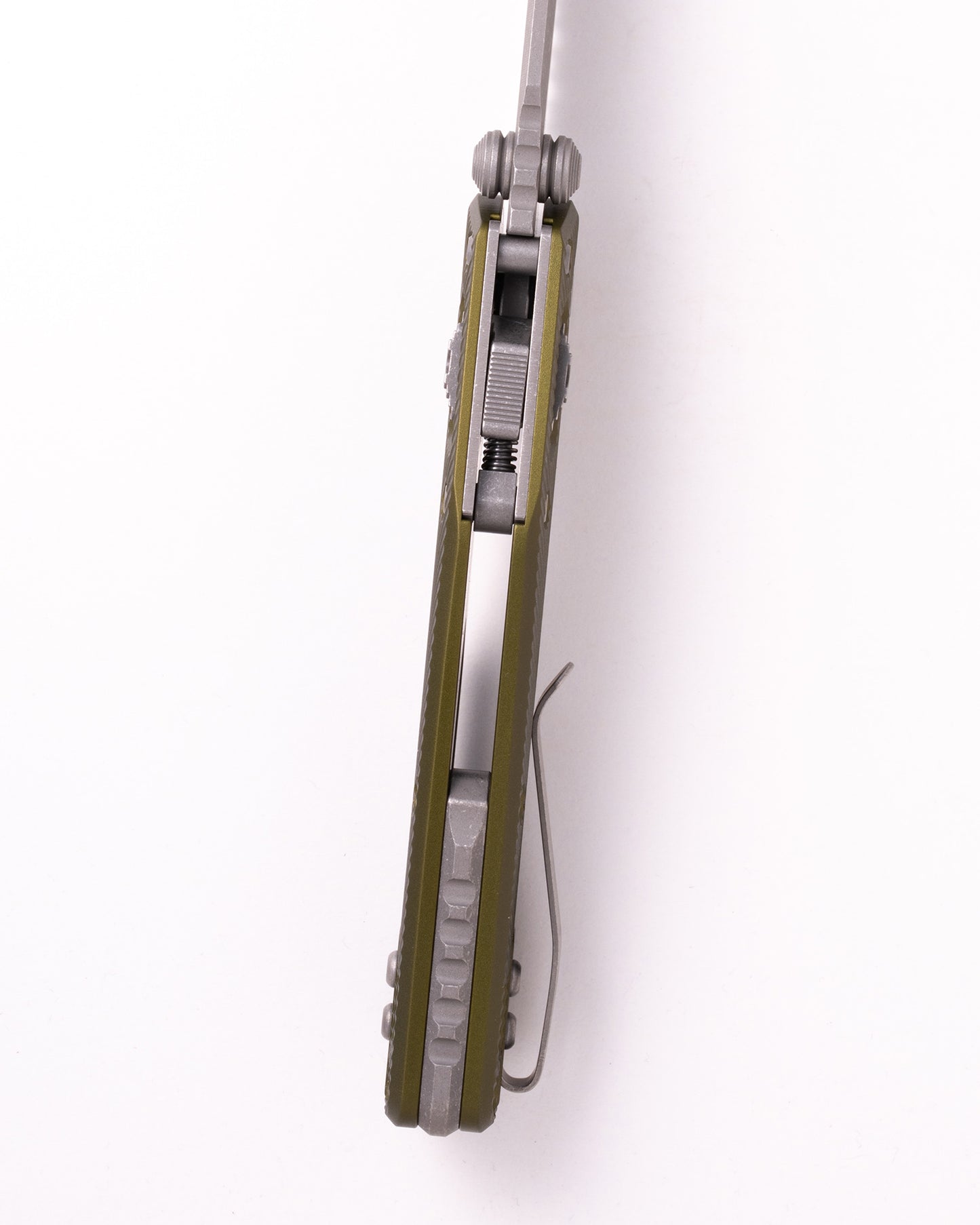 MSI® Mini Ram-Lok® Apocalyptic® Partial Serrated Fluted Aluminum OD Green (210M-11APFLOD)