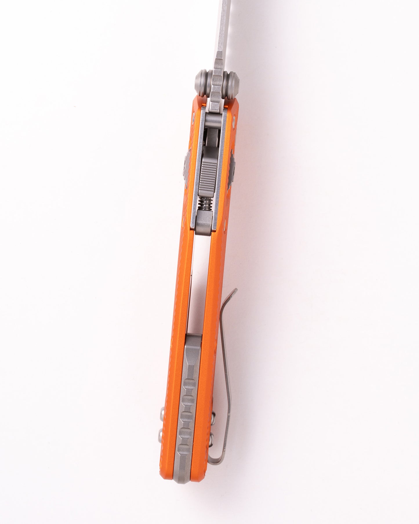 MSI® Mini Ram-Lok® Stonewash Full Serrated Fluted Aluminum Orange (210M-12FLOR)