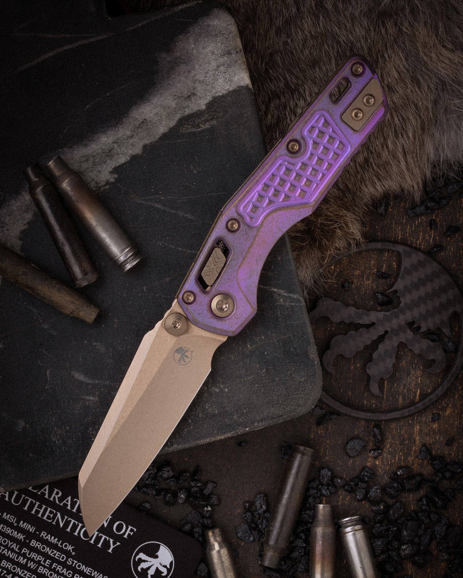 MSI® RAM-LOK® MINI MARFIONE SELECT BRONZED STONEWASH FINISH ROYAL