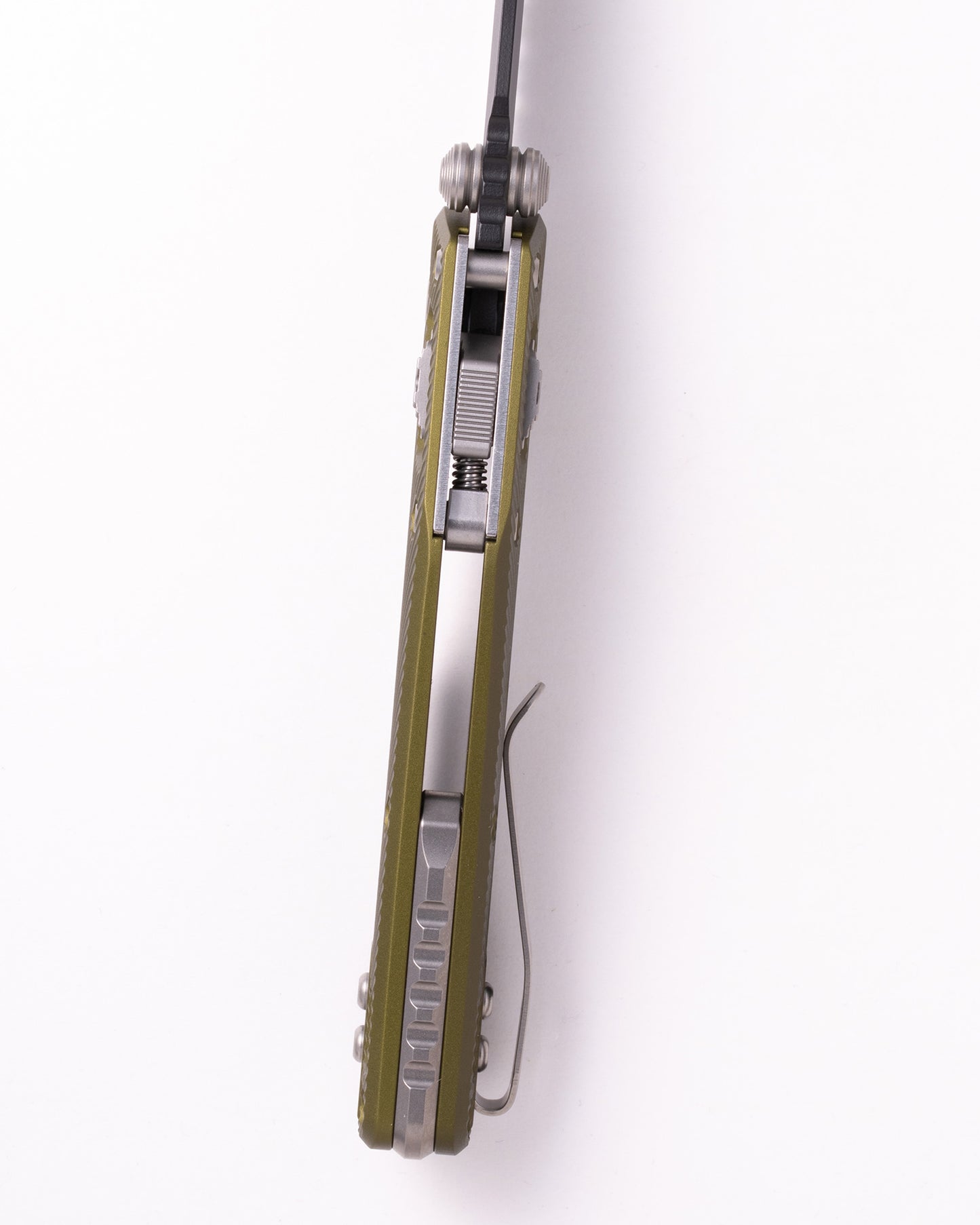 MSI® Mini RAM-LOK® Black Partial Serrated Fluted Handle Aluminum OD Green (210M-2FLOD)