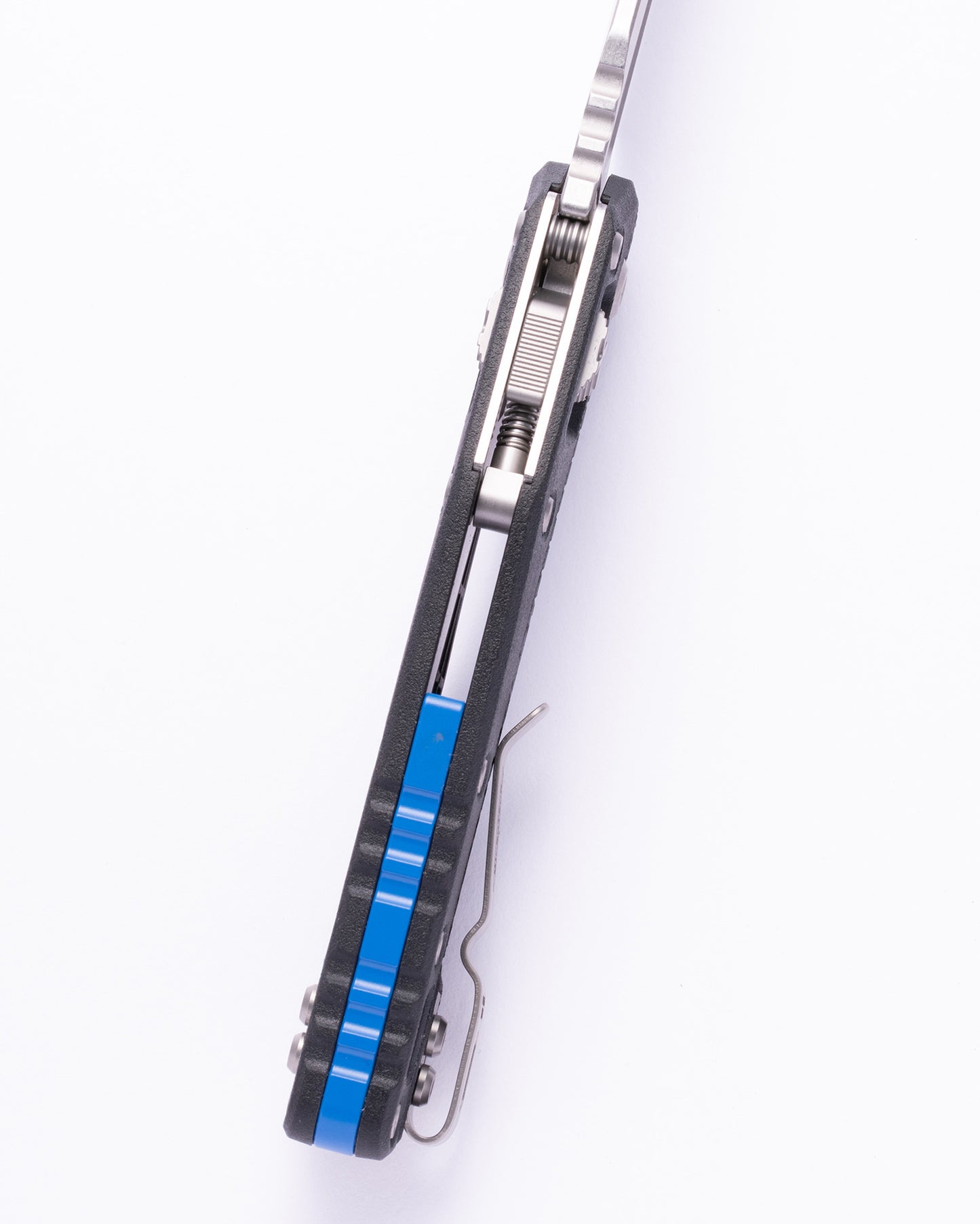 BLUE LINE MSI S/E STONEWASHED STANDARD TRI-GRIP POLYMER BLUE BACKSTRAP (210T-10PMBK-A1)