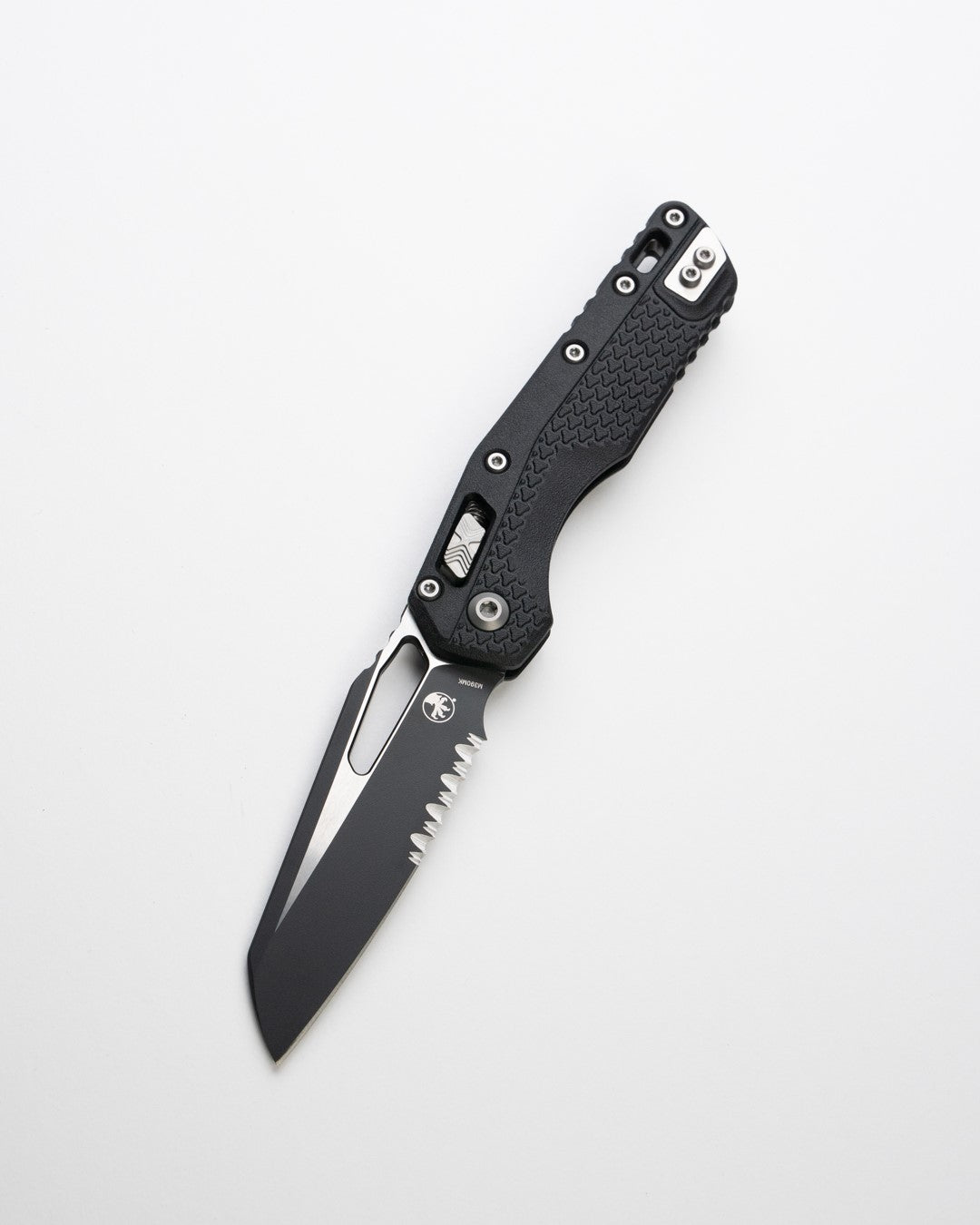 MSI® S/E Tri-Grip Black Injection Molded Black Blade with Bead blast Hardware Part Serr (210T-2PMBK)