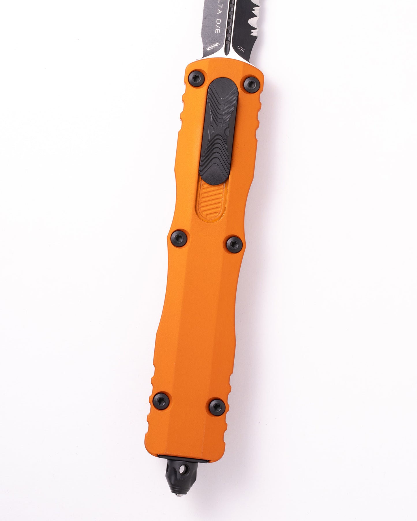 DIRAC DELTA D/E BLACK FULL SERRATE ORANGE TANGERINE (227-3OT)