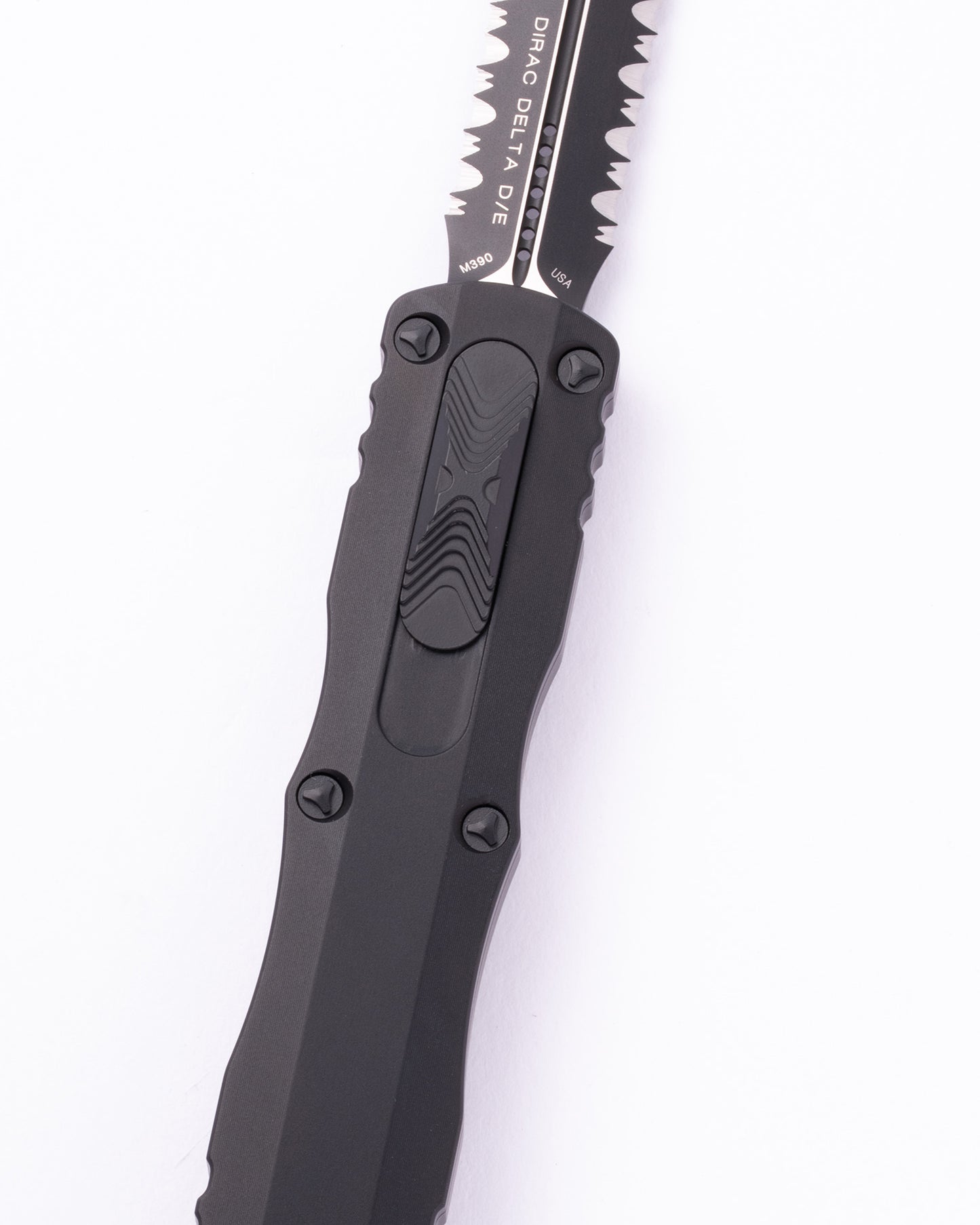DIRAC DELTA D/E BLACK DOUBLE FULL SERRATE TACTICAL (227-D3T)