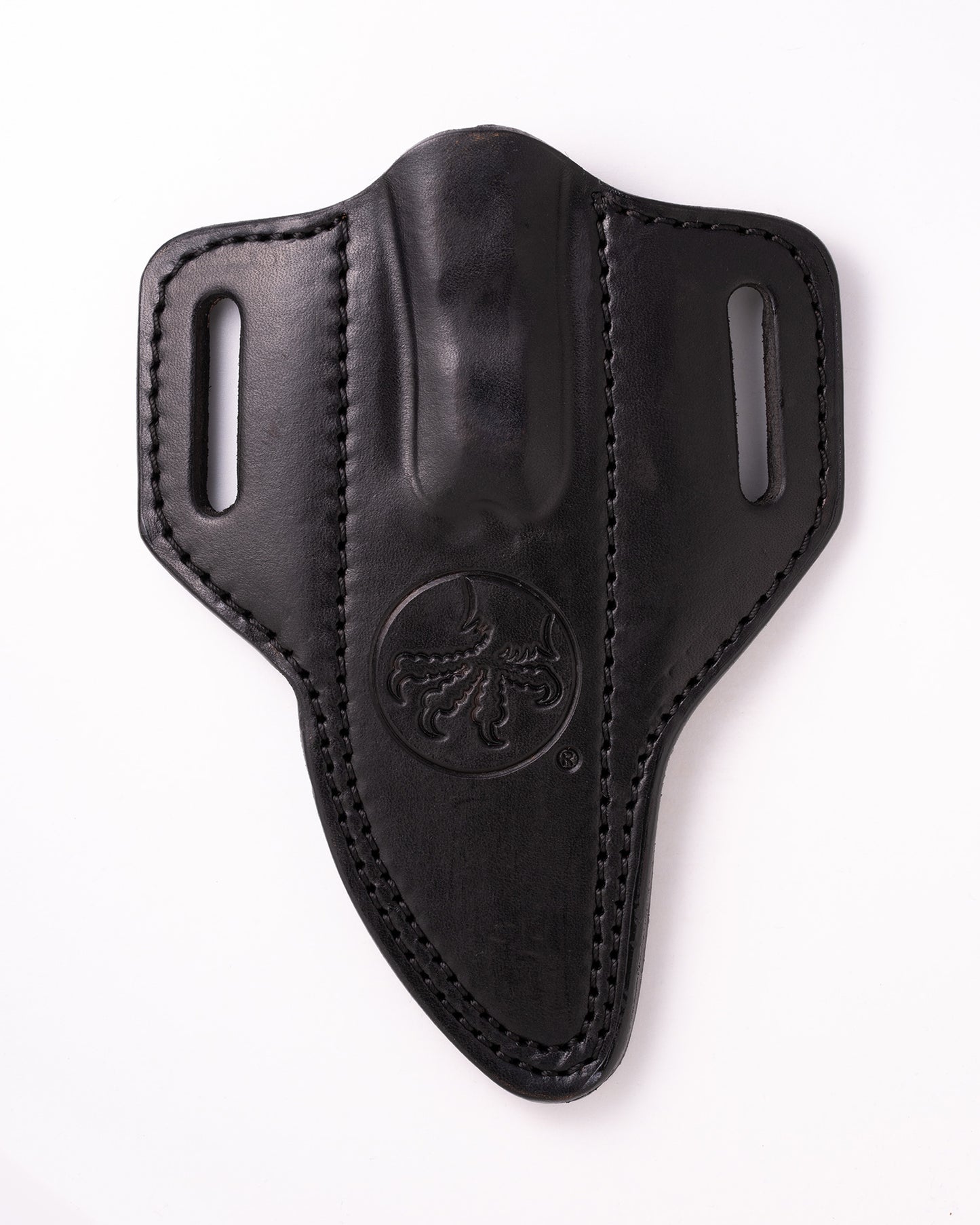 Akris Stonewash Standard G-10 Black with Black Leather Sheath (95-10BK-2)